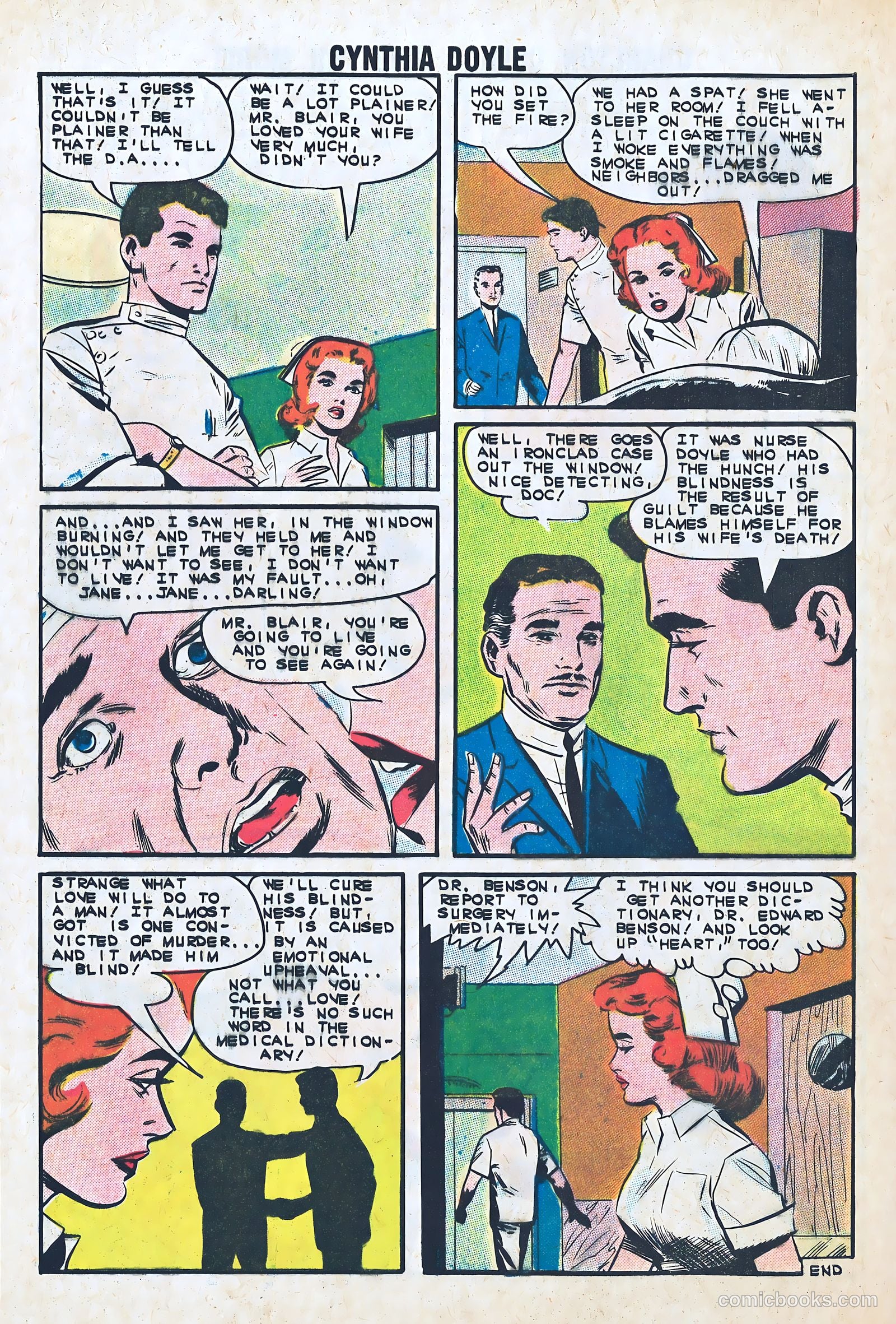 Cynthia Doyle, Nurse in Love #67 (1962) — page 8 of 37