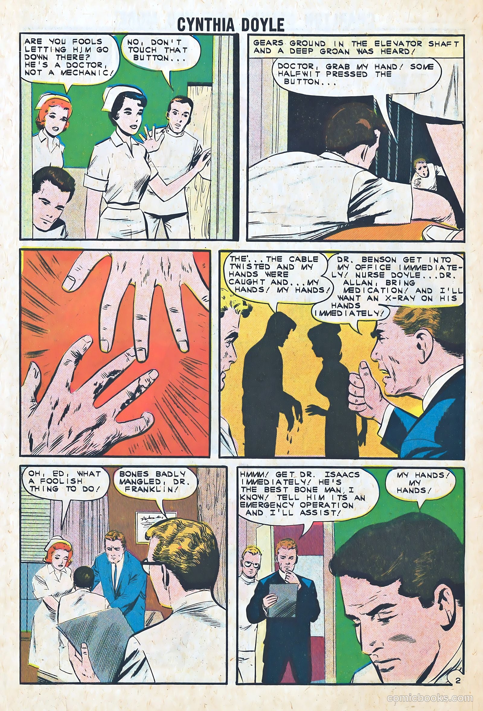 Cynthia Doyle, Nurse in Love #67 (1962) — page 10 of 37