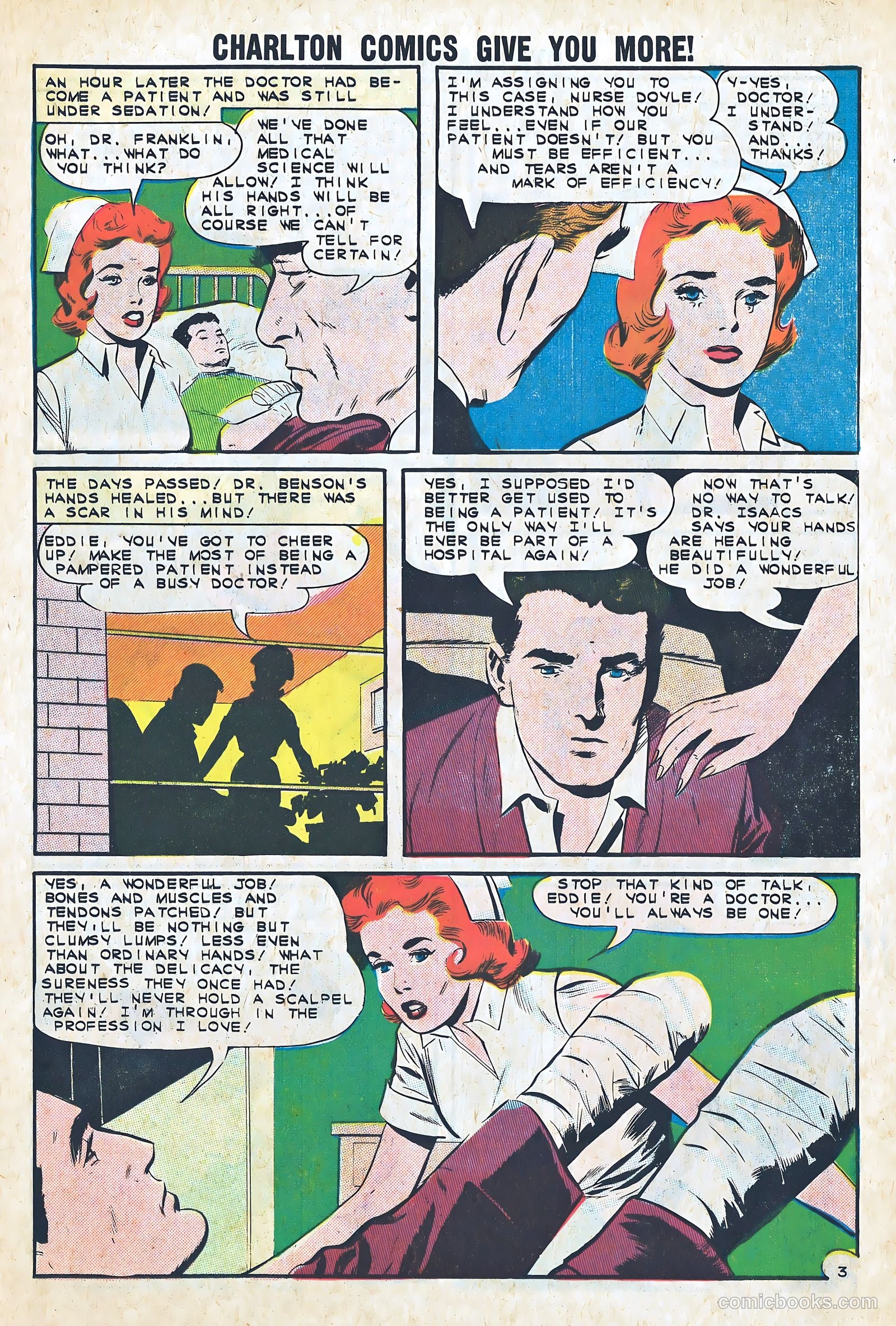 Cynthia Doyle, Nurse in Love #67 (1962) — page 11 of 37