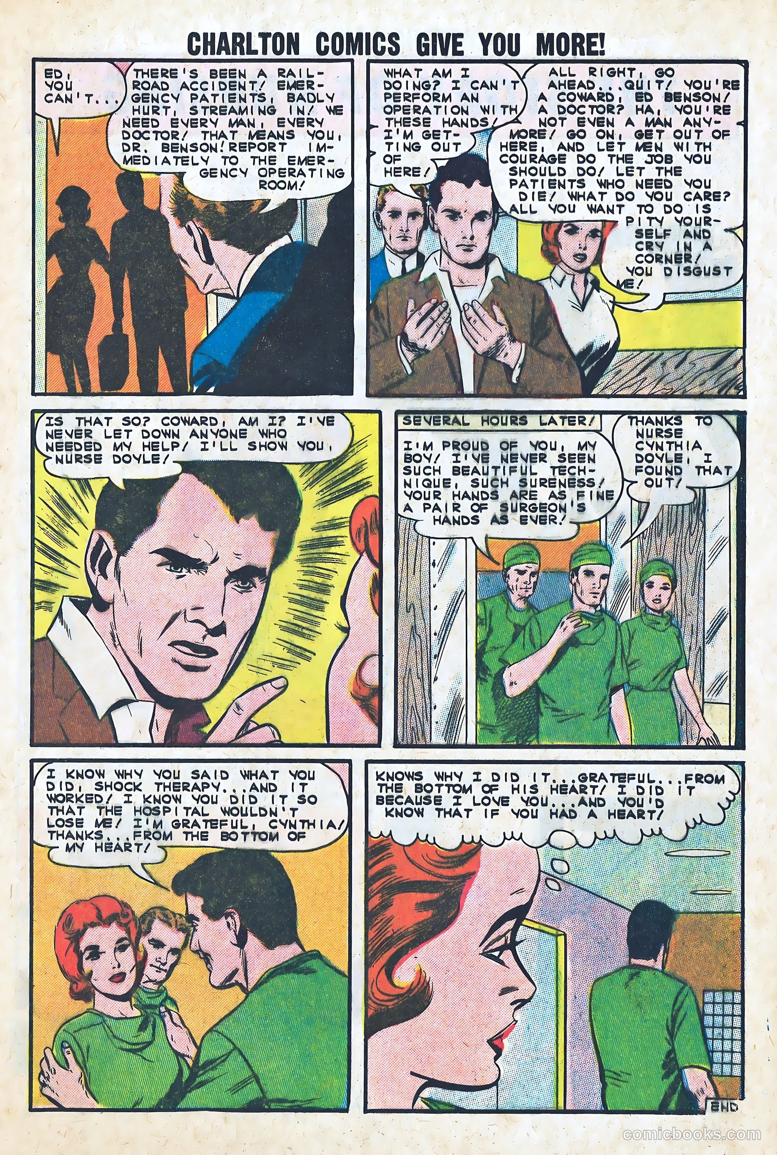 Cynthia Doyle, Nurse in Love #67 (1962) — page 13 of 37