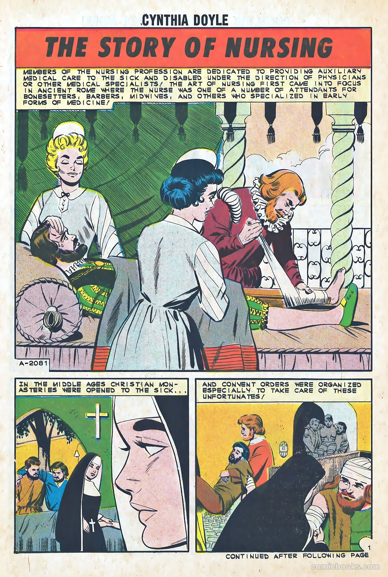 Cynthia Doyle, Nurse in Love #67 (1962) — page 14 of 37