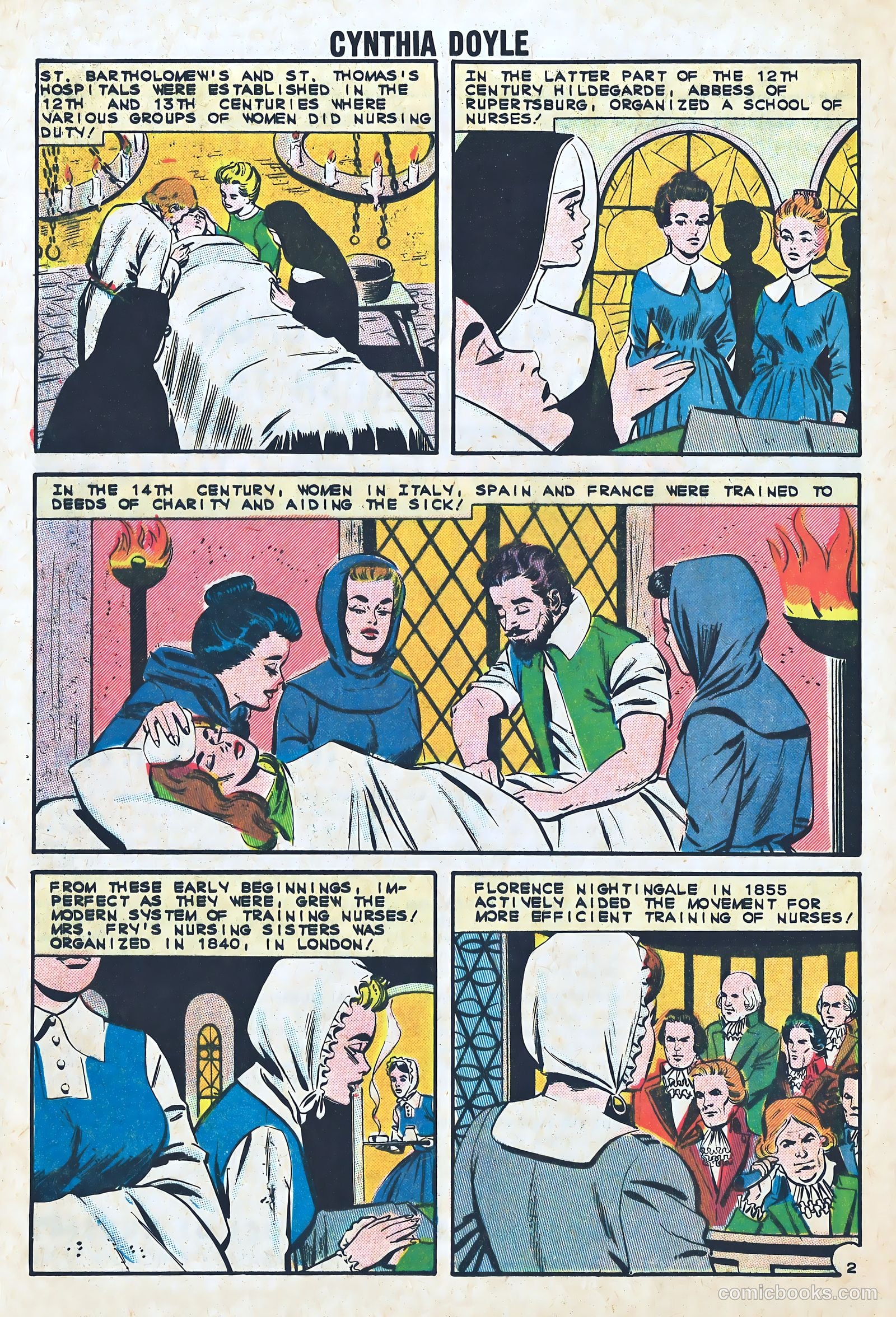 Cynthia Doyle, Nurse in Love #67 (1962) — page 16 of 37
