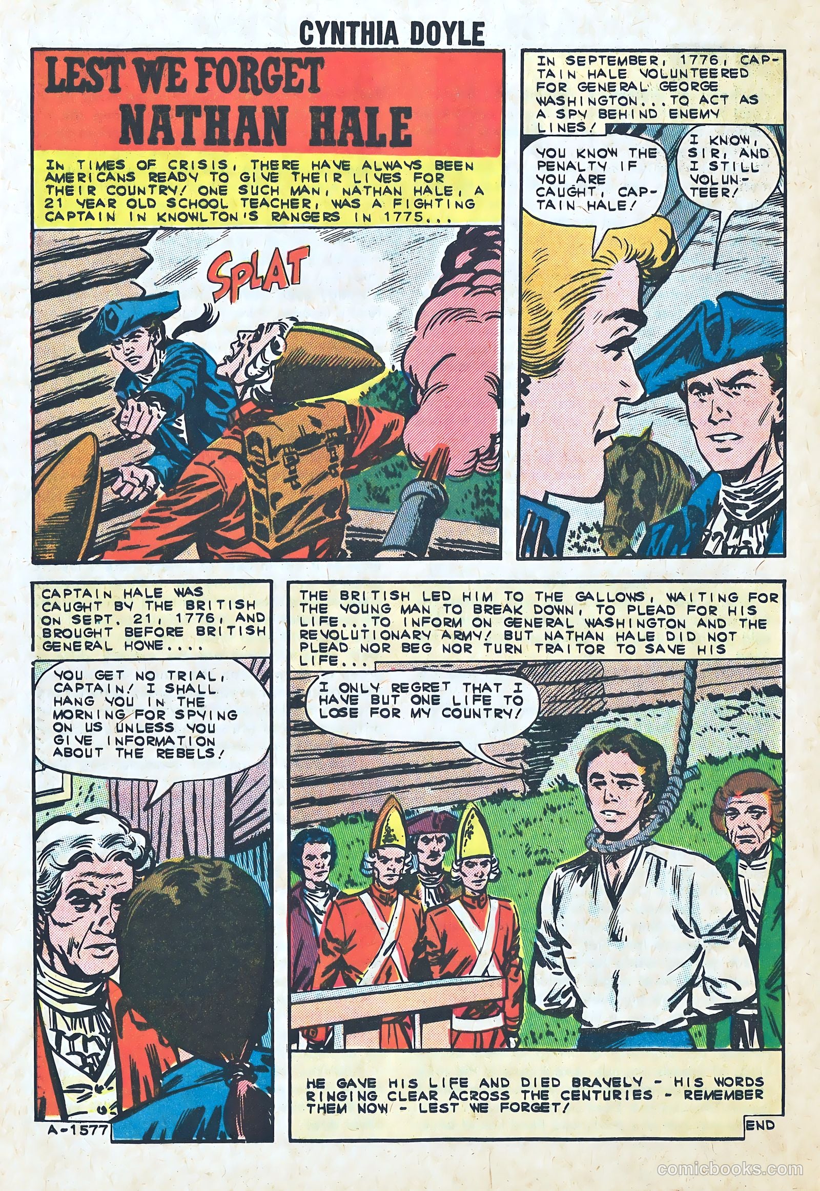 Cynthia Doyle, Nurse in Love #67 (1962) — page 20 of 37
