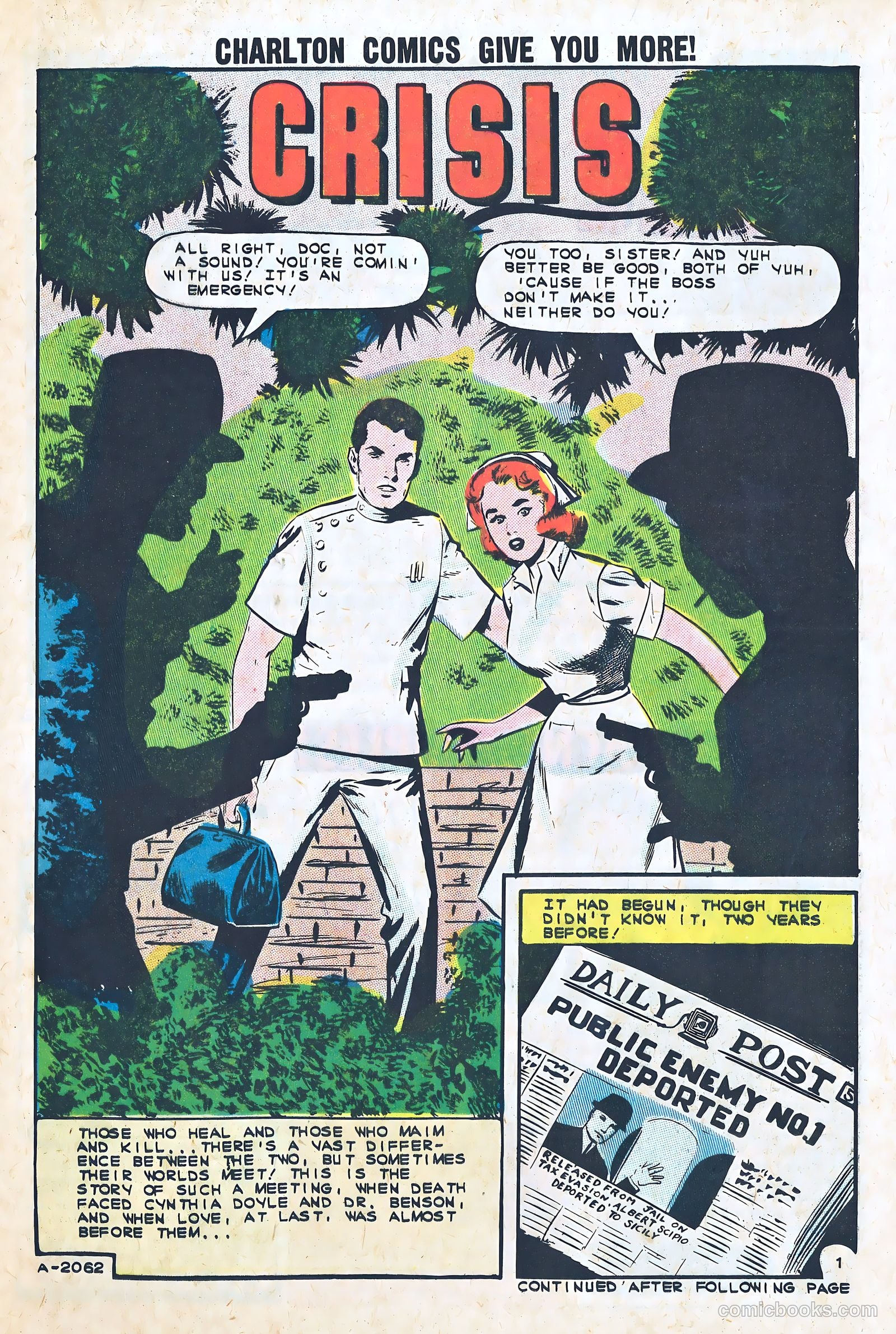 Cynthia Doyle, Nurse in Love #67 (1962) — page 21 of 37