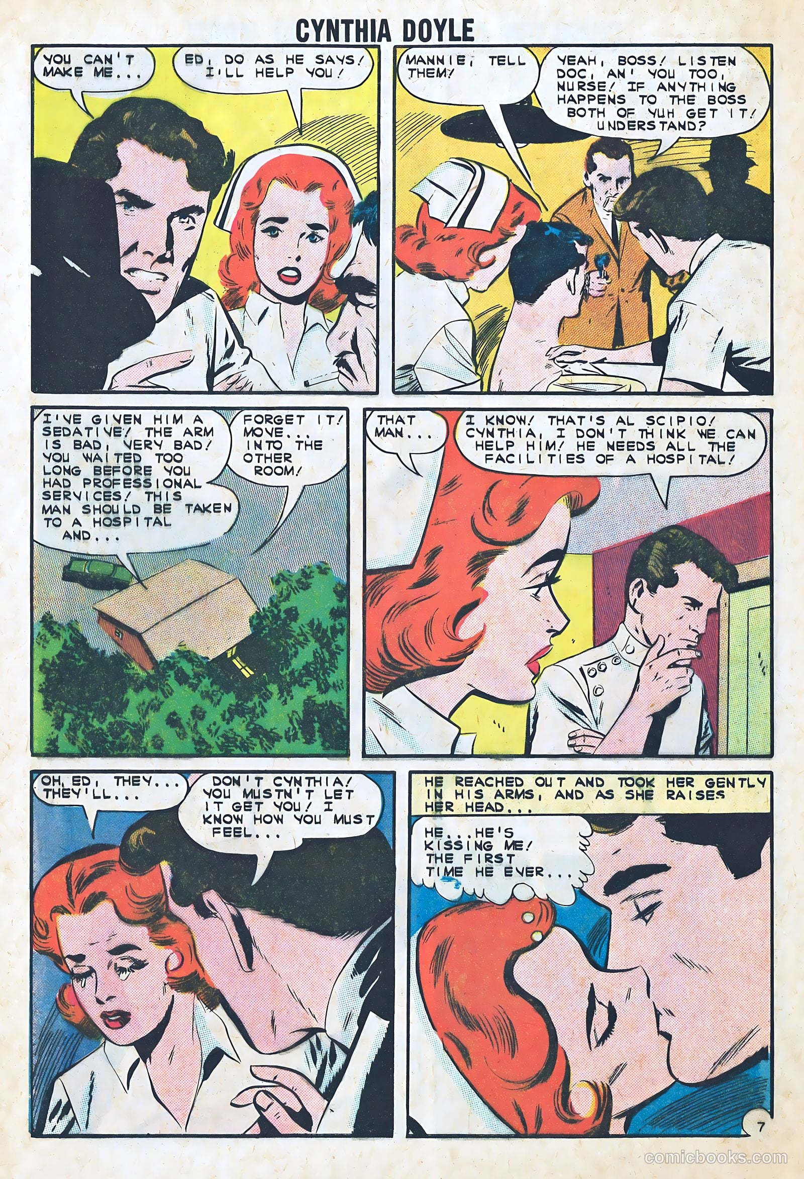 Cynthia Doyle, Nurse in Love #67 (1962) — page 28 of 37