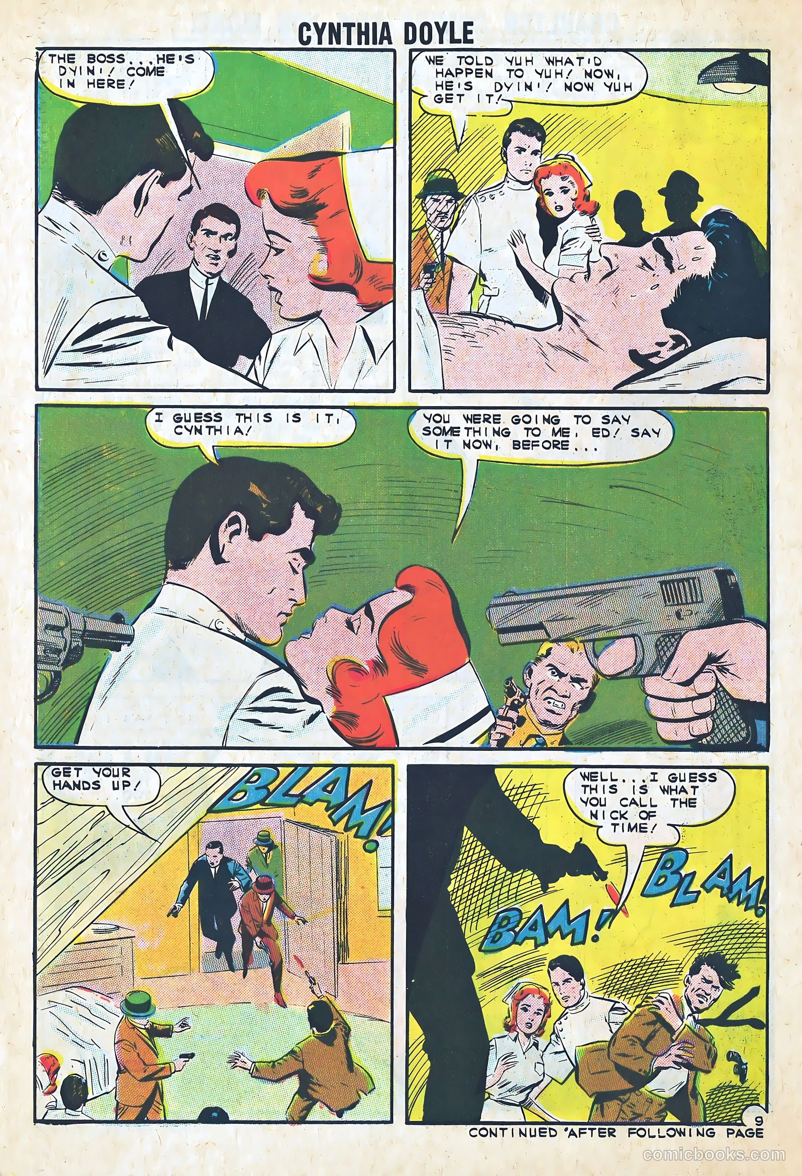Cynthia Doyle, Nurse in Love #67 (1962) — page 30 of 37