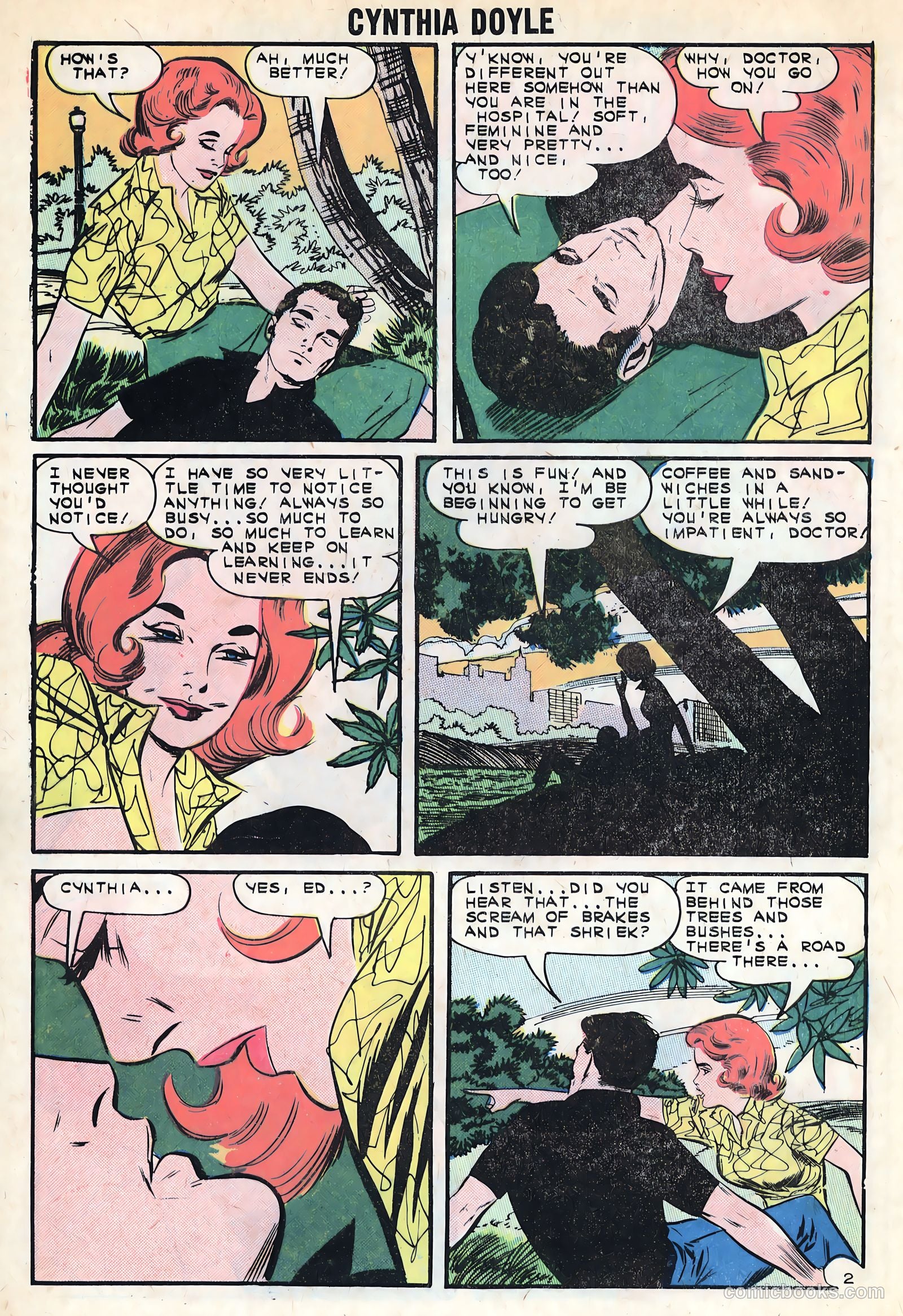 Cynthia Doyle, Nurse in Love #68 (1963) — page 4 of 36