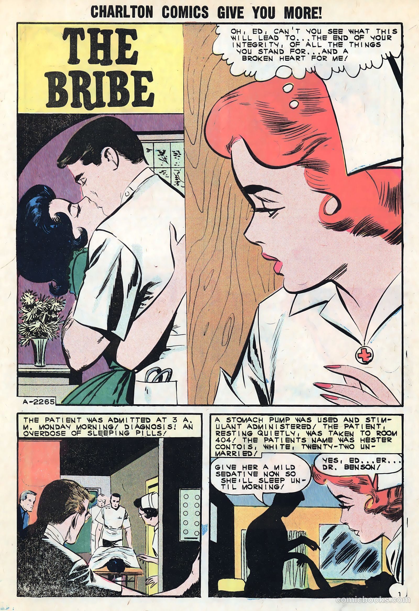 Cynthia Doyle, Nurse in Love #68 (1963) — page 9 of 36