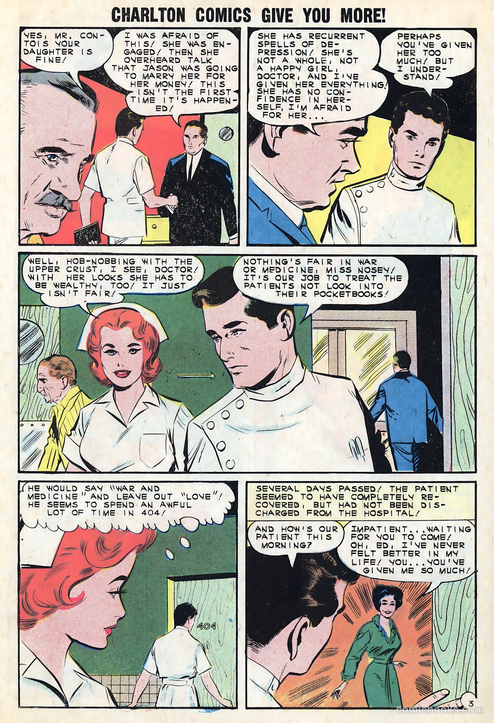 Cynthia Doyle, Nurse in Love #68 (1963) — page 11 of 36
