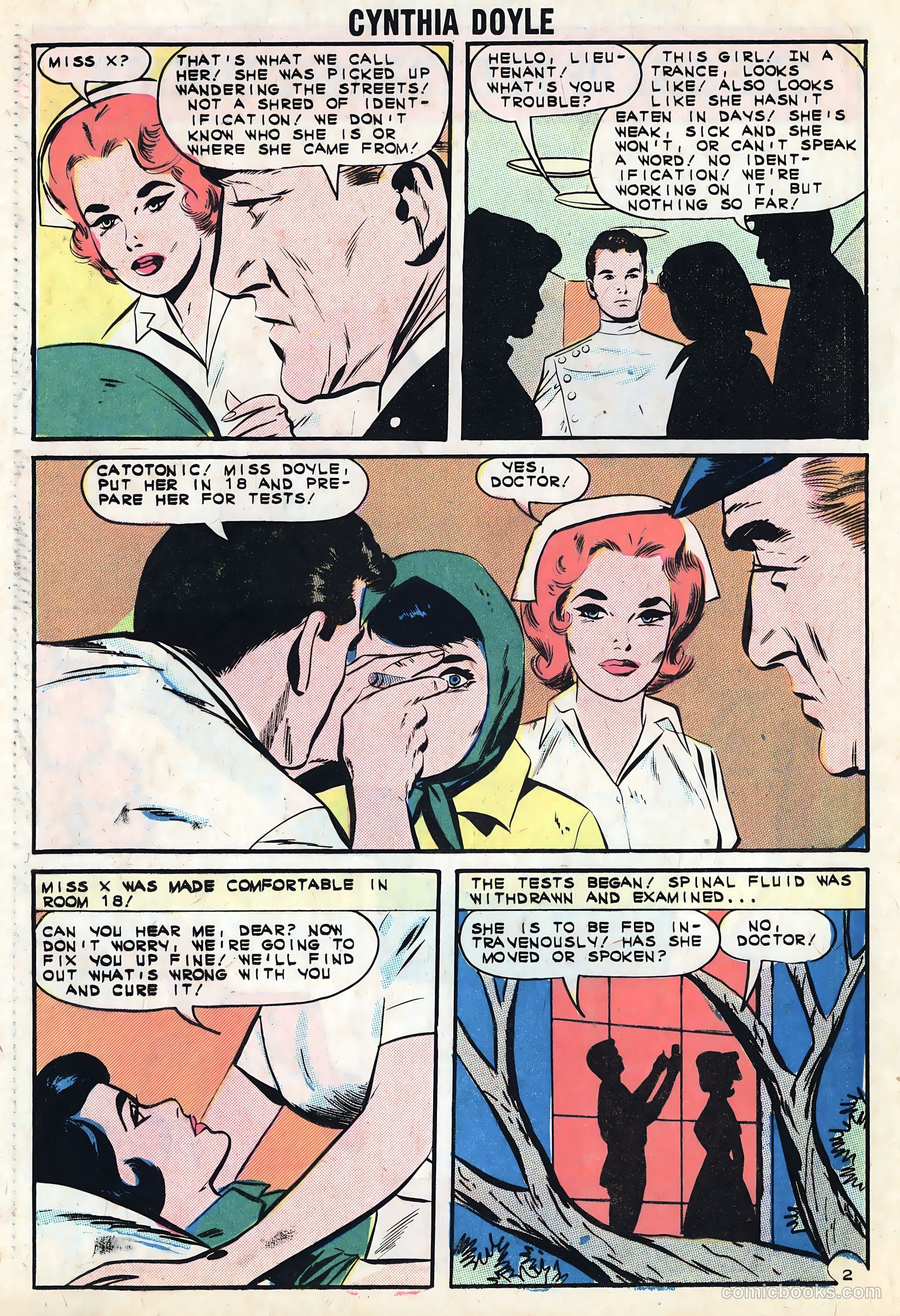 Cynthia Doyle, Nurse in Love #68 (1963) — page 24 of 36