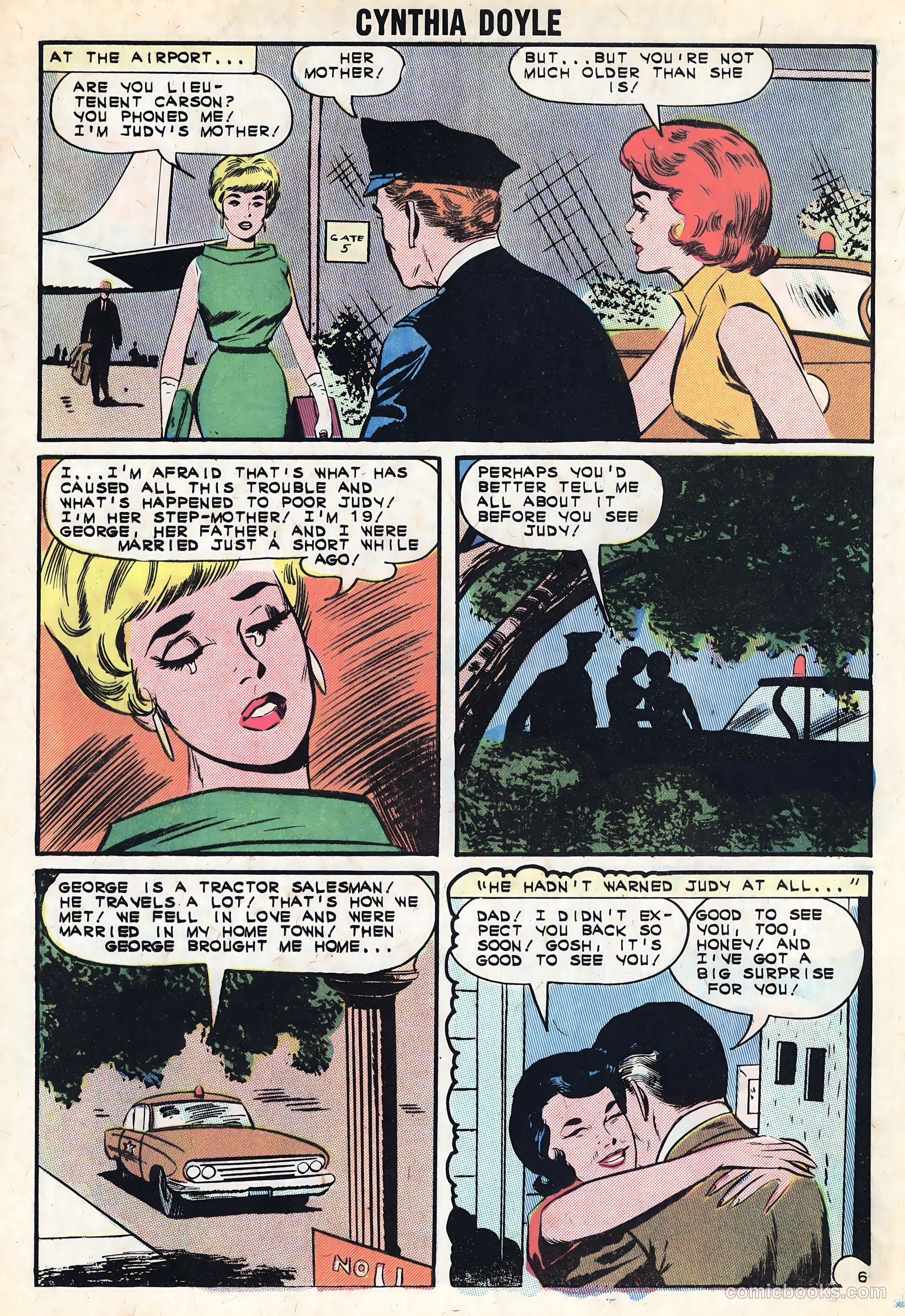 Cynthia Doyle, Nurse in Love #68 (1963) — page 28 of 36
