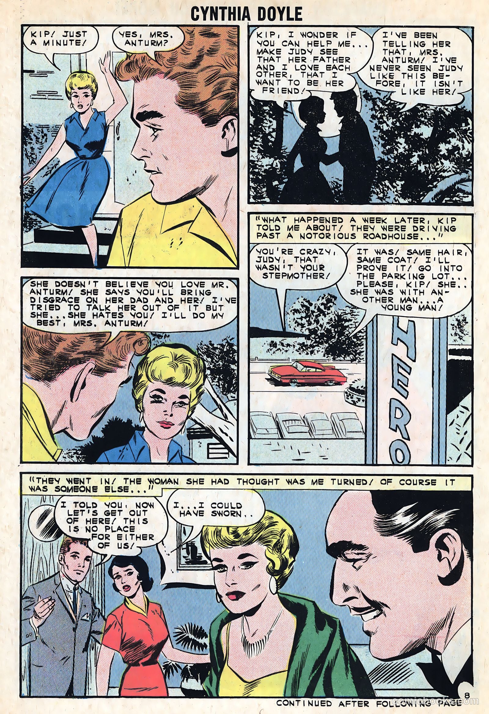 Cynthia Doyle, Nurse in Love #68 (1963) — page 30 of 36