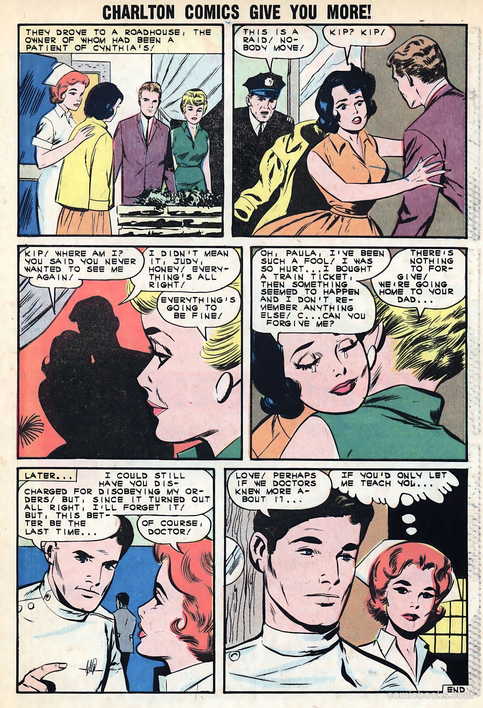Cynthia Doyle, Nurse in Love #68 (1963) — page 33 of 36