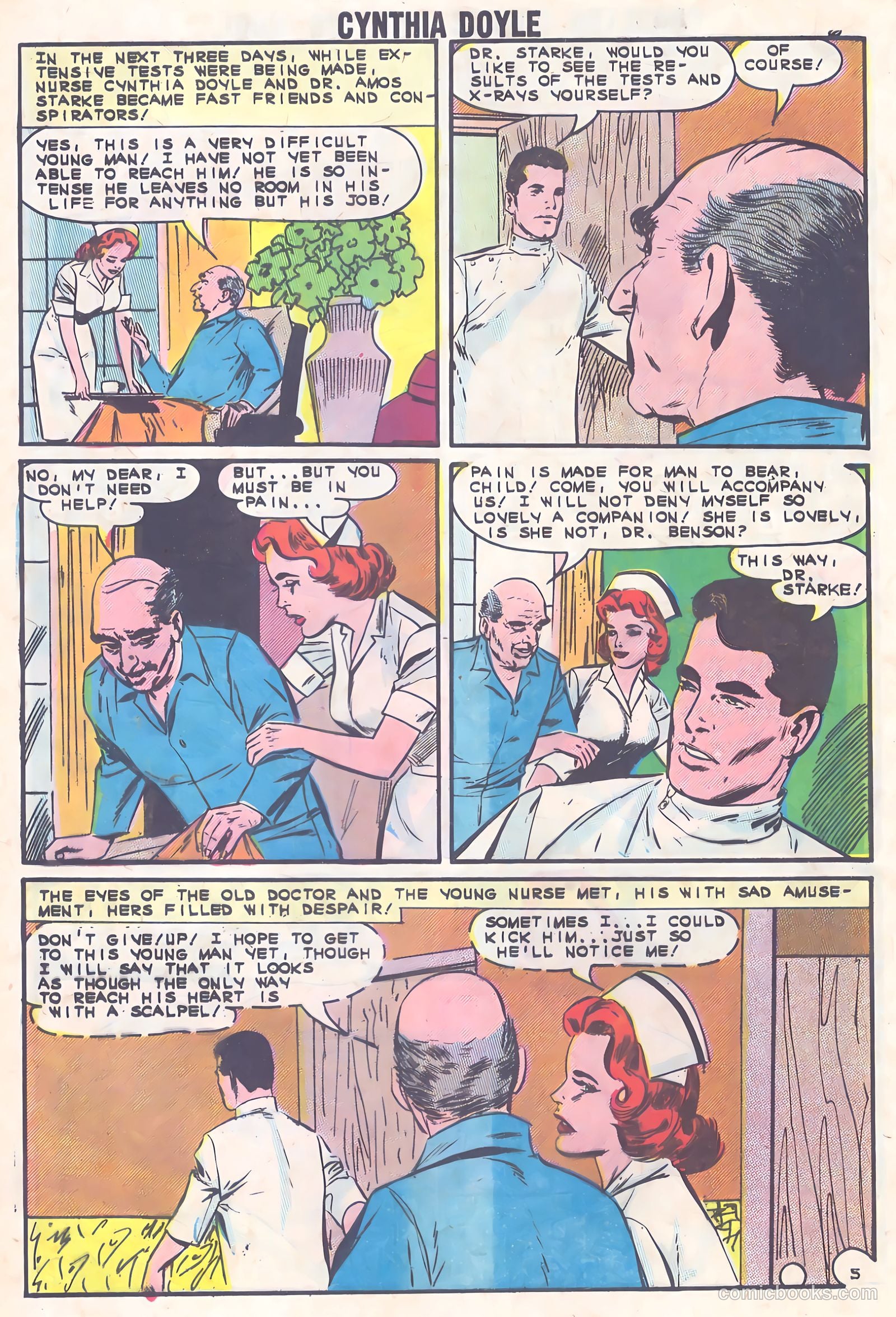 Cynthia Doyle, Nurse in Love #69 (1963) — page 8 of 36