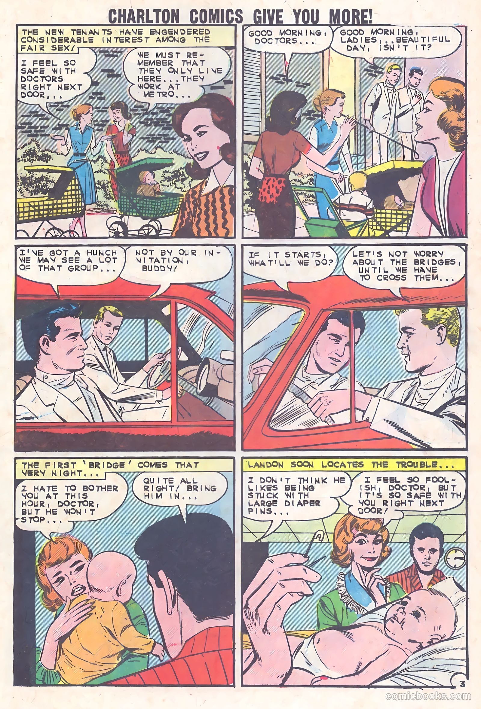 Cynthia Doyle, Nurse in Love #69 (1963) — page 17 of 36