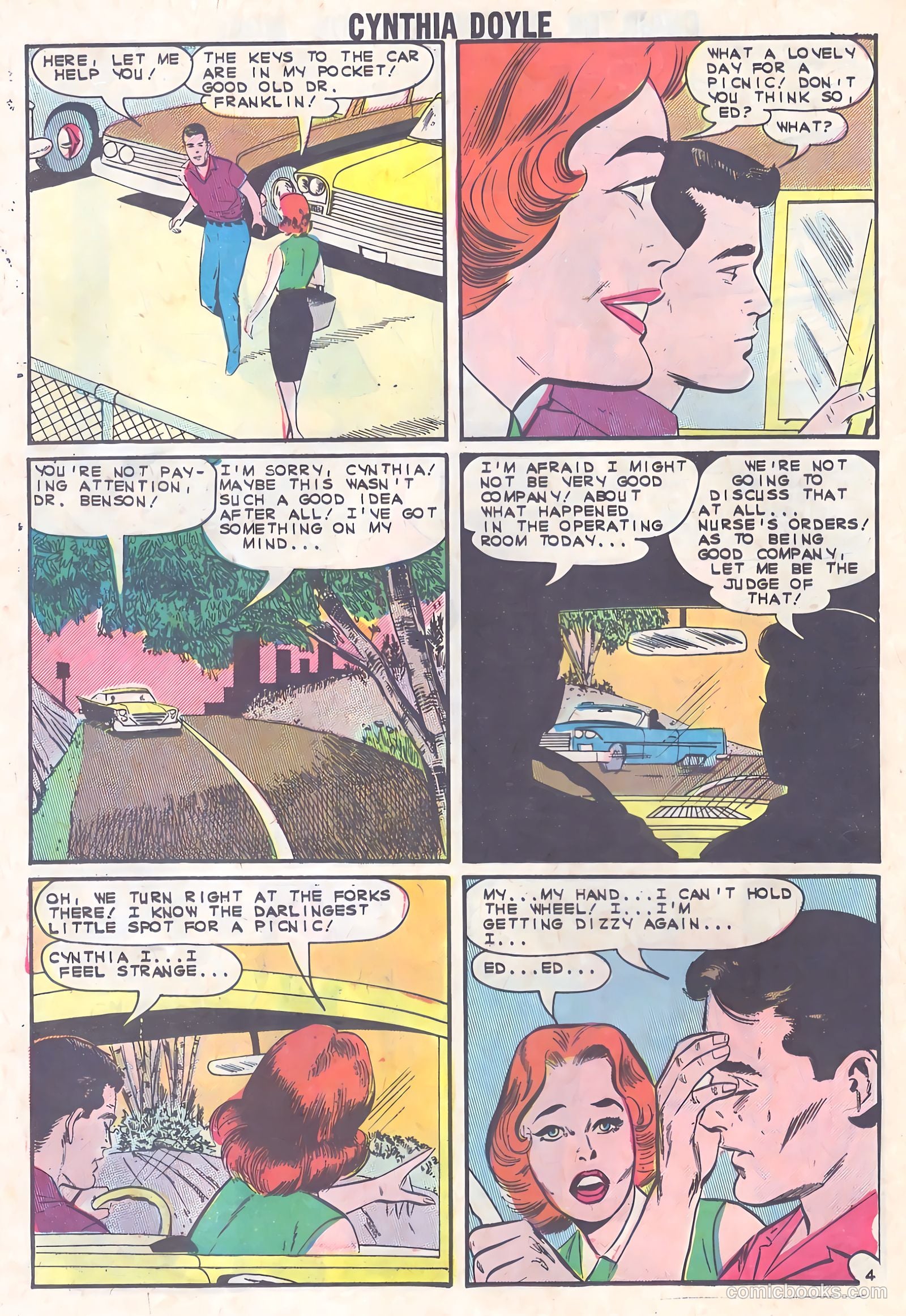 Cynthia Doyle, Nurse in Love #69 (1963) — page 26 of 36