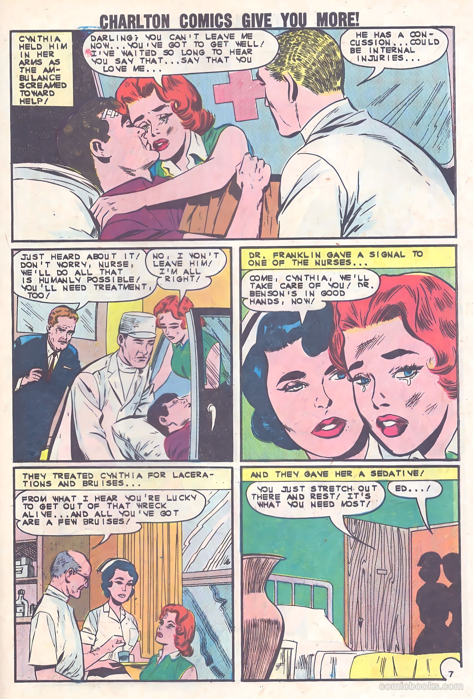Cynthia Doyle, Nurse in Love #69 (1963) — page 29 of 36