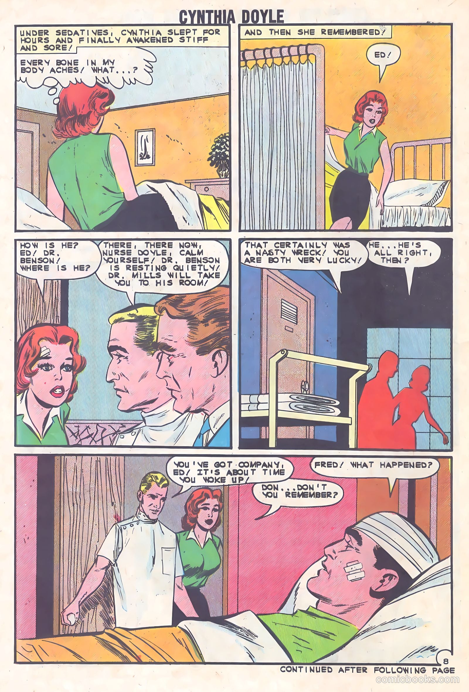 Cynthia Doyle, Nurse in Love #69 (1963) — page 30 of 36