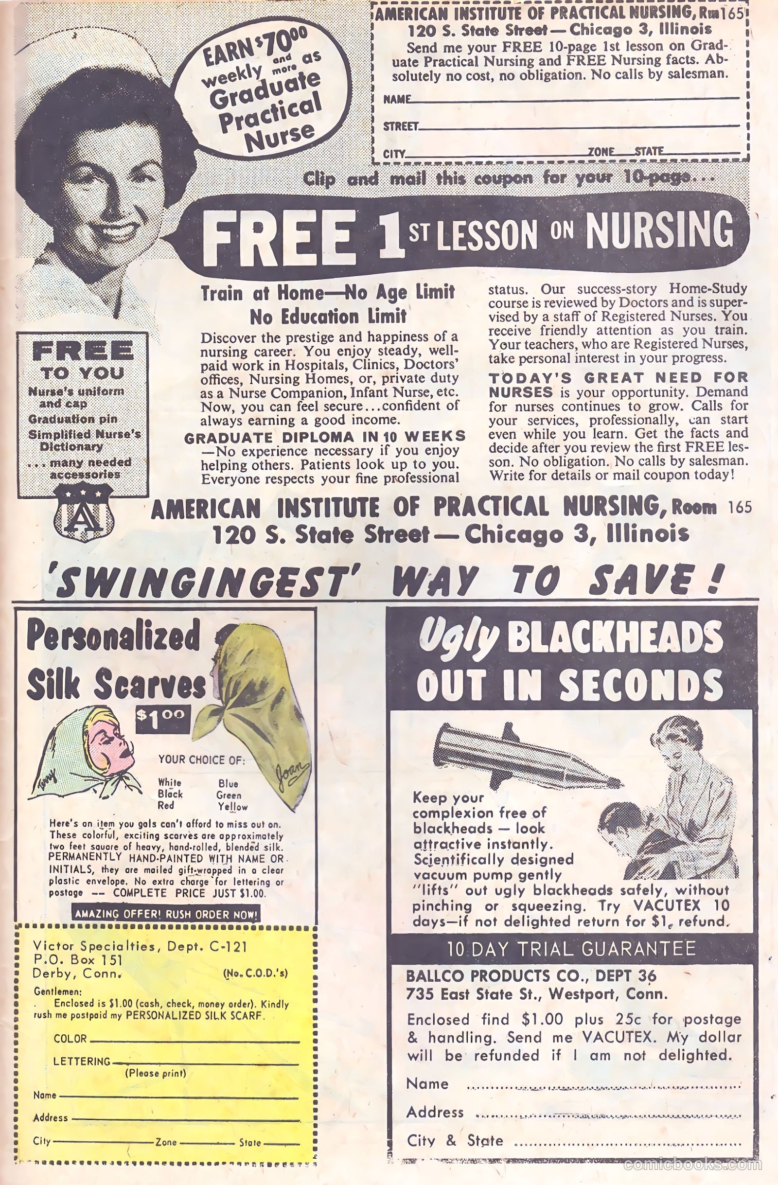 Cynthia Doyle, Nurse in Love #69 (1963) — page 31 of 36
