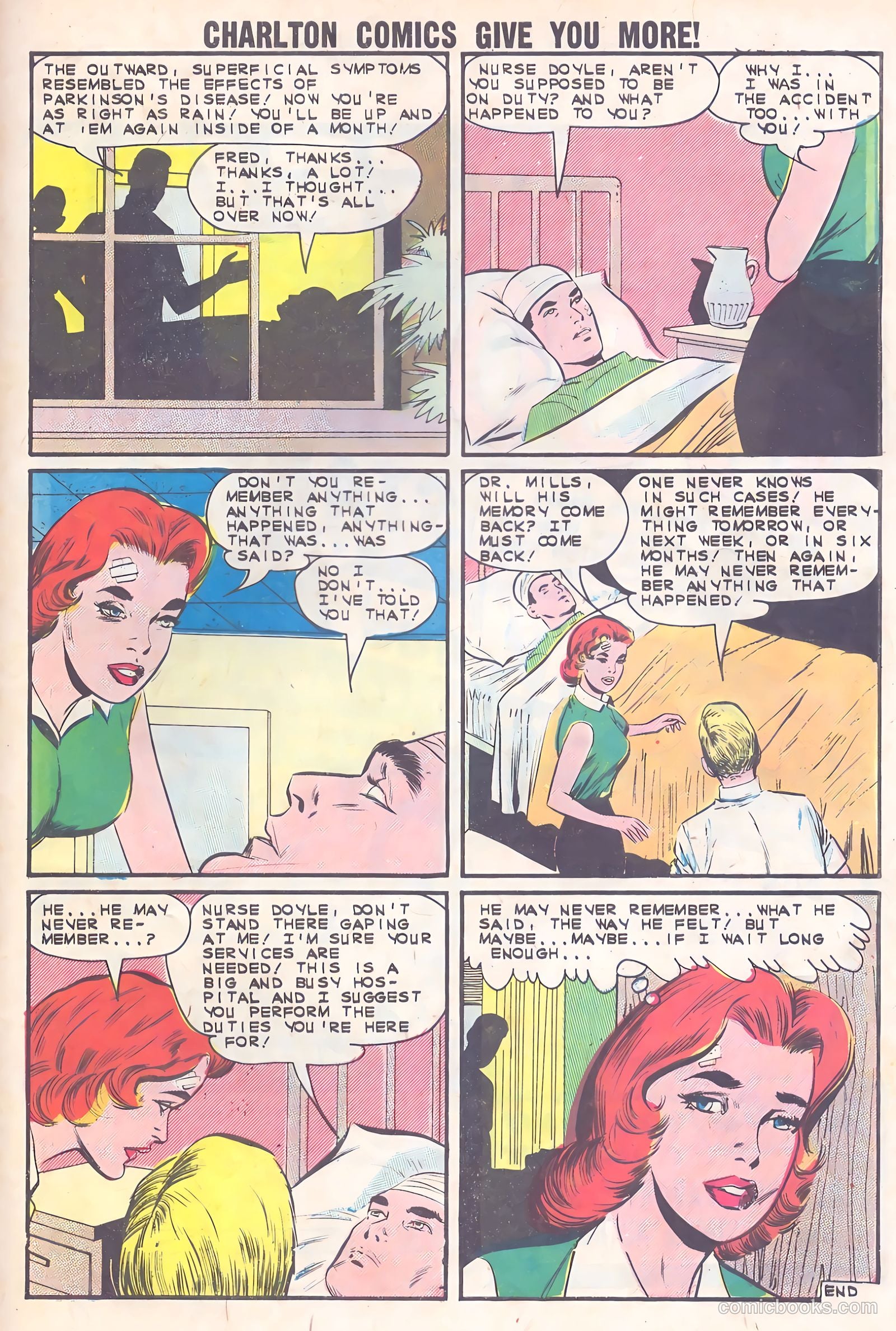 Cynthia Doyle, Nurse in Love #69 (1963) — page 33 of 36