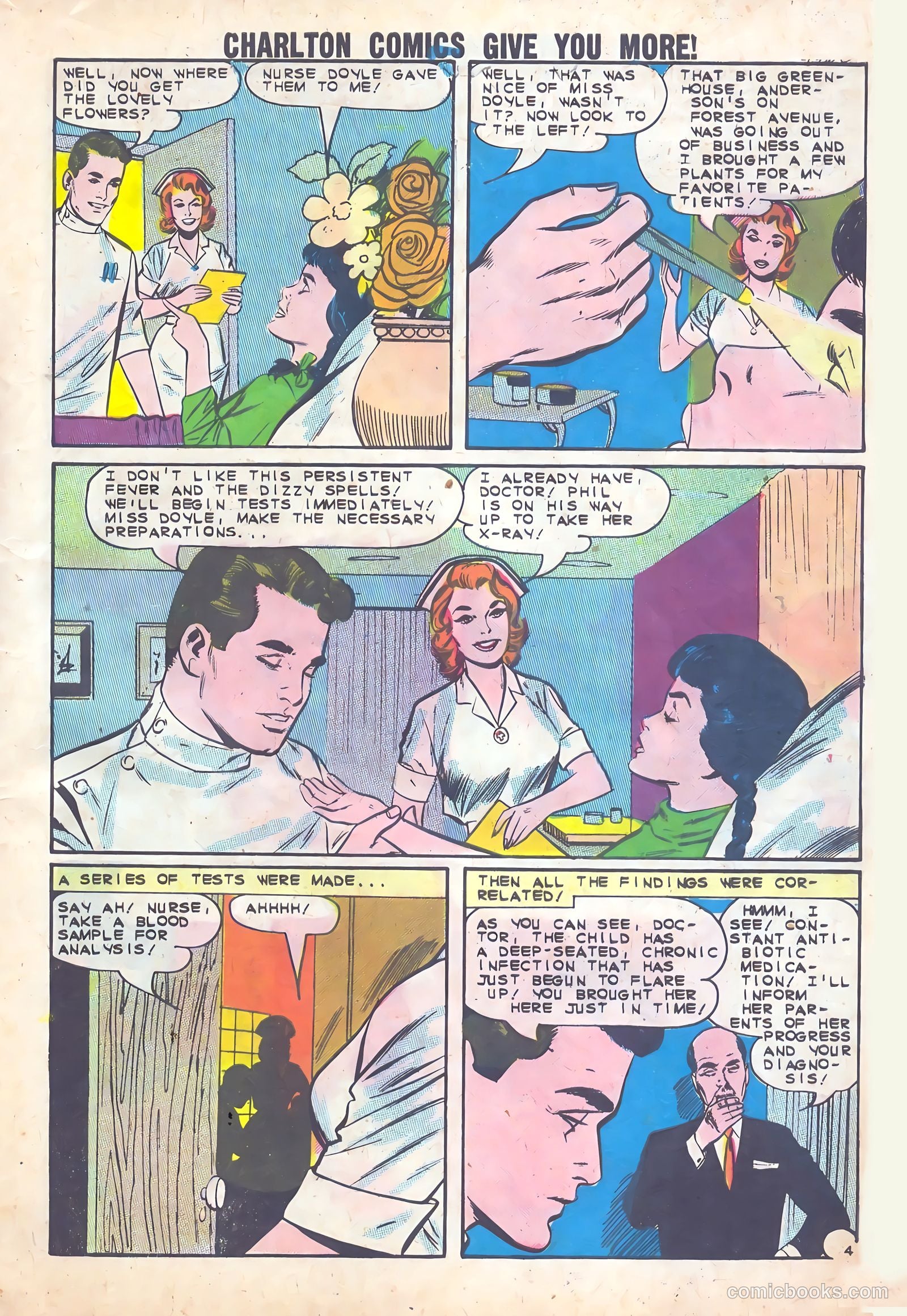 Cynthia Doyle, Nurse in Love #70 (1963) — page 7 of 36