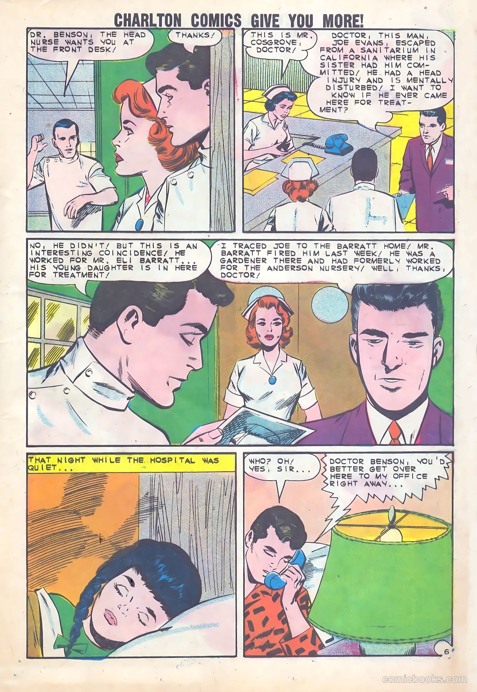 Cynthia Doyle, Nurse in Love #70 (1963) — page 9 of 36