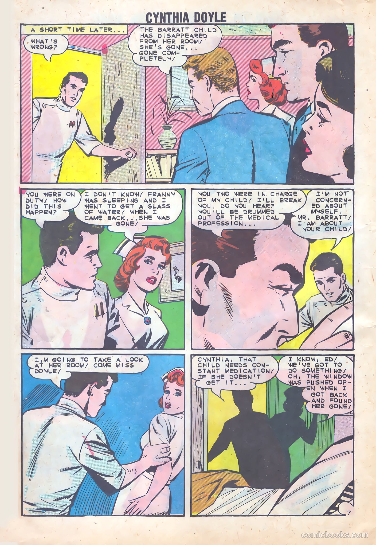Cynthia Doyle, Nurse in Love #70 (1963) — page 10 of 36