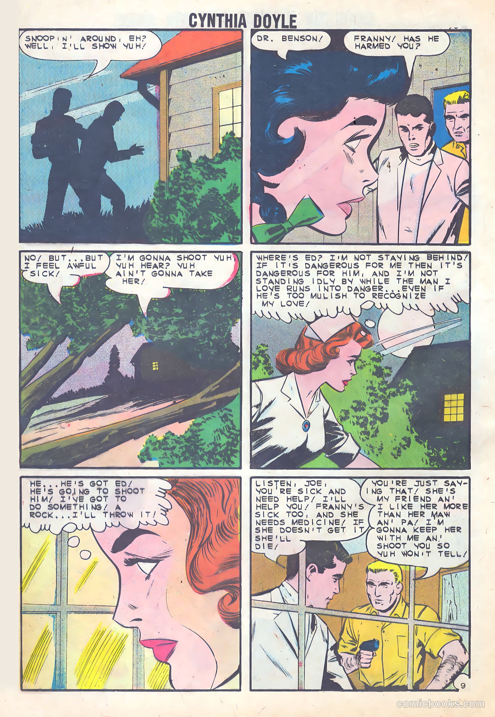 Cynthia Doyle, Nurse in Love #70 (1963) — page 12 of 36