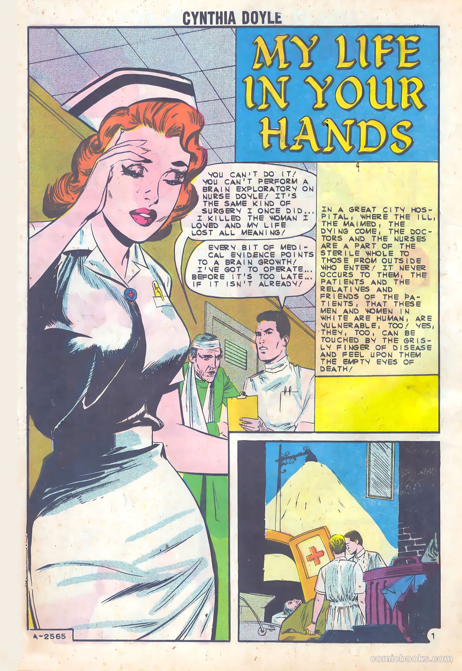 Cynthia Doyle, Nurse in Love #70 (1963) — page 14 of 36