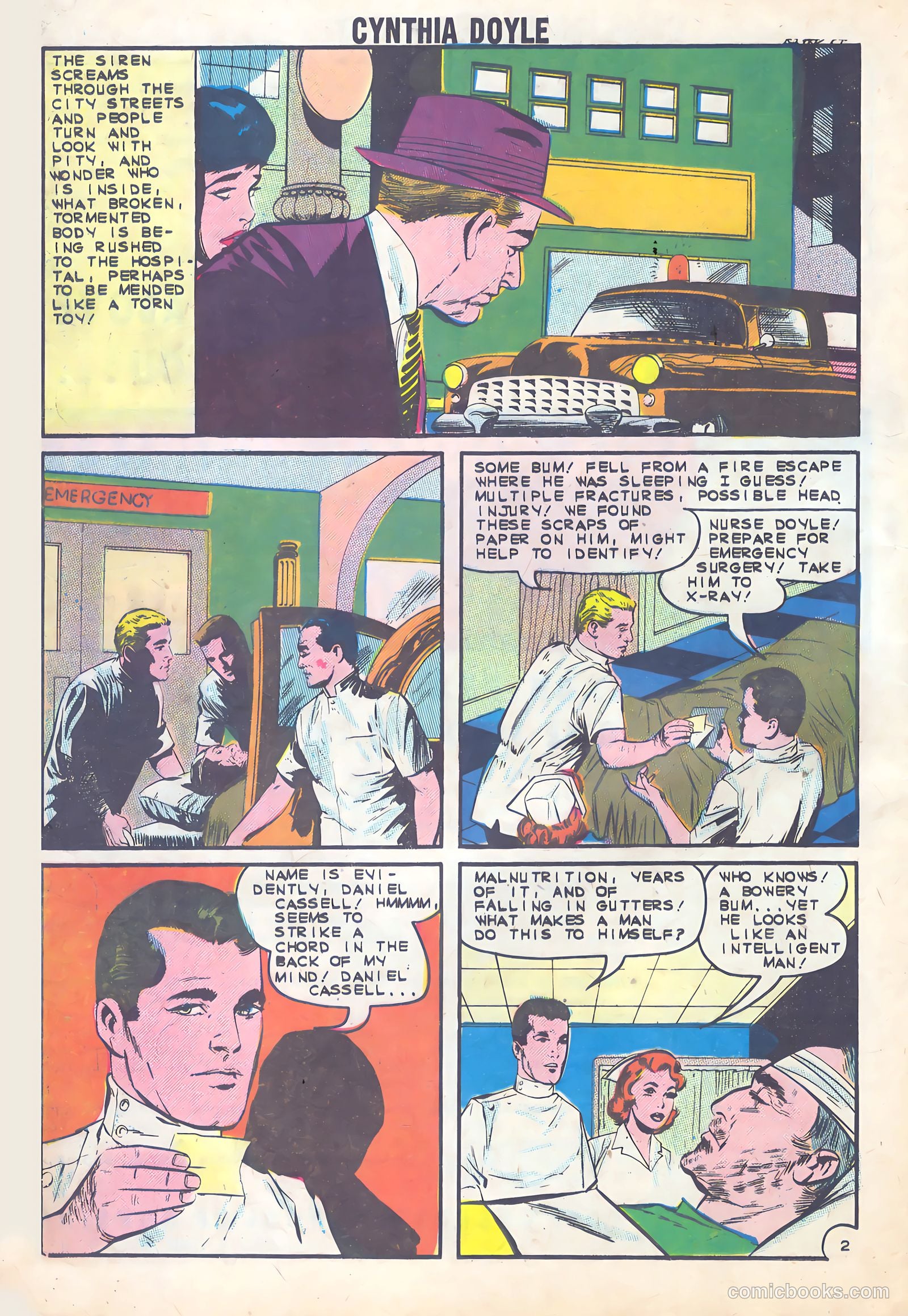 Cynthia Doyle, Nurse in Love #70 (1963) — page 16 of 36