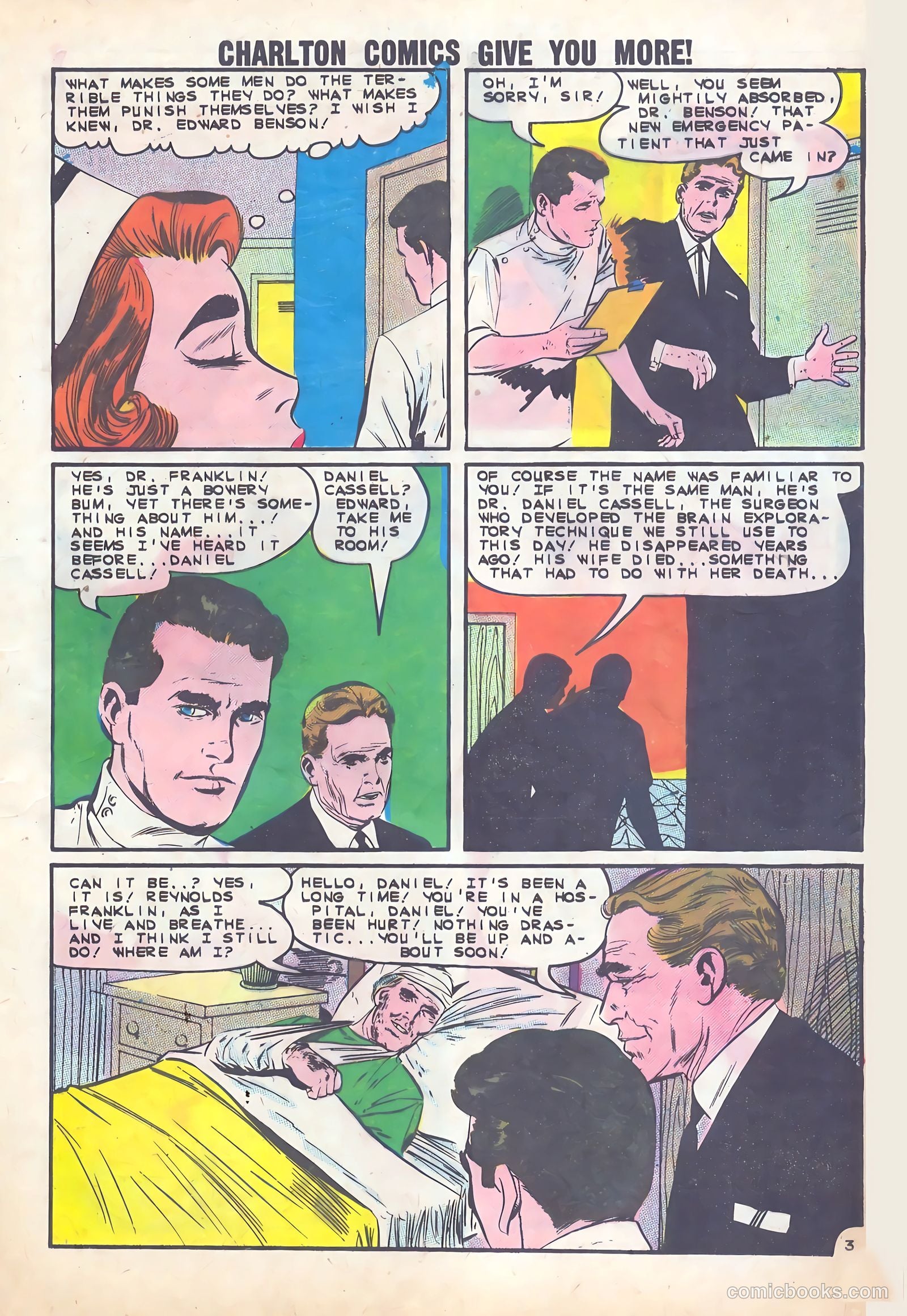 Cynthia Doyle, Nurse in Love #70 (1963) — page 17 of 36
