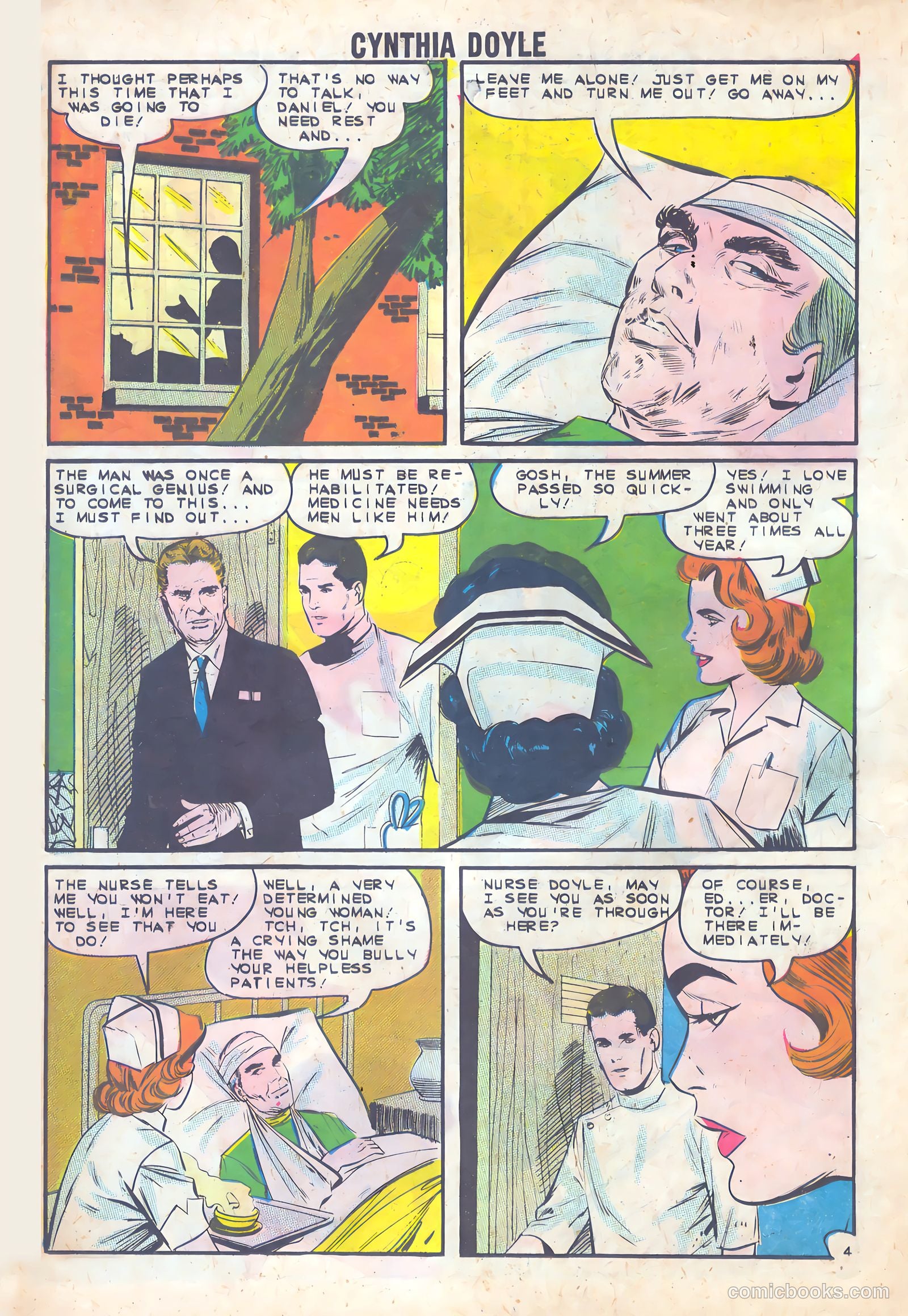 Cynthia Doyle, Nurse in Love #70 (1963) — page 18 of 36