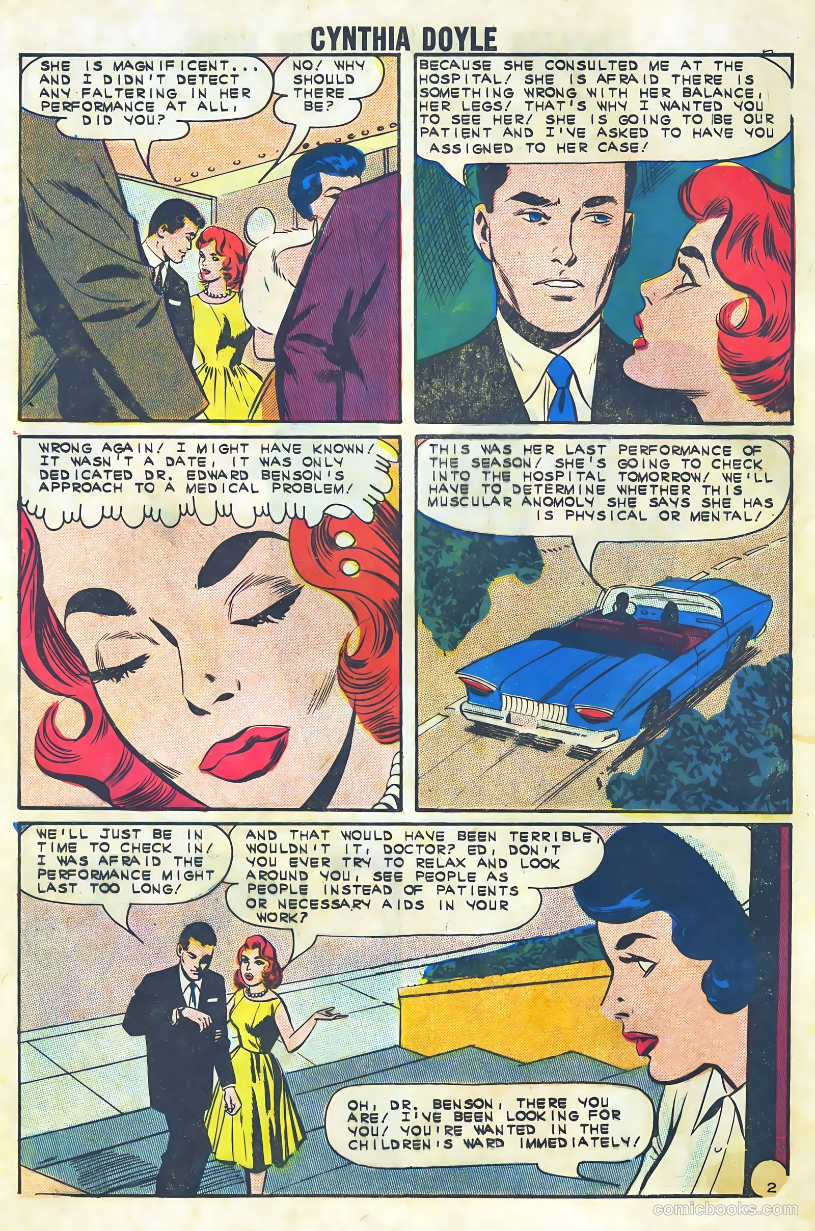 Cynthia Doyle, Nurse in Love #71 (1963) — page 4 of 37