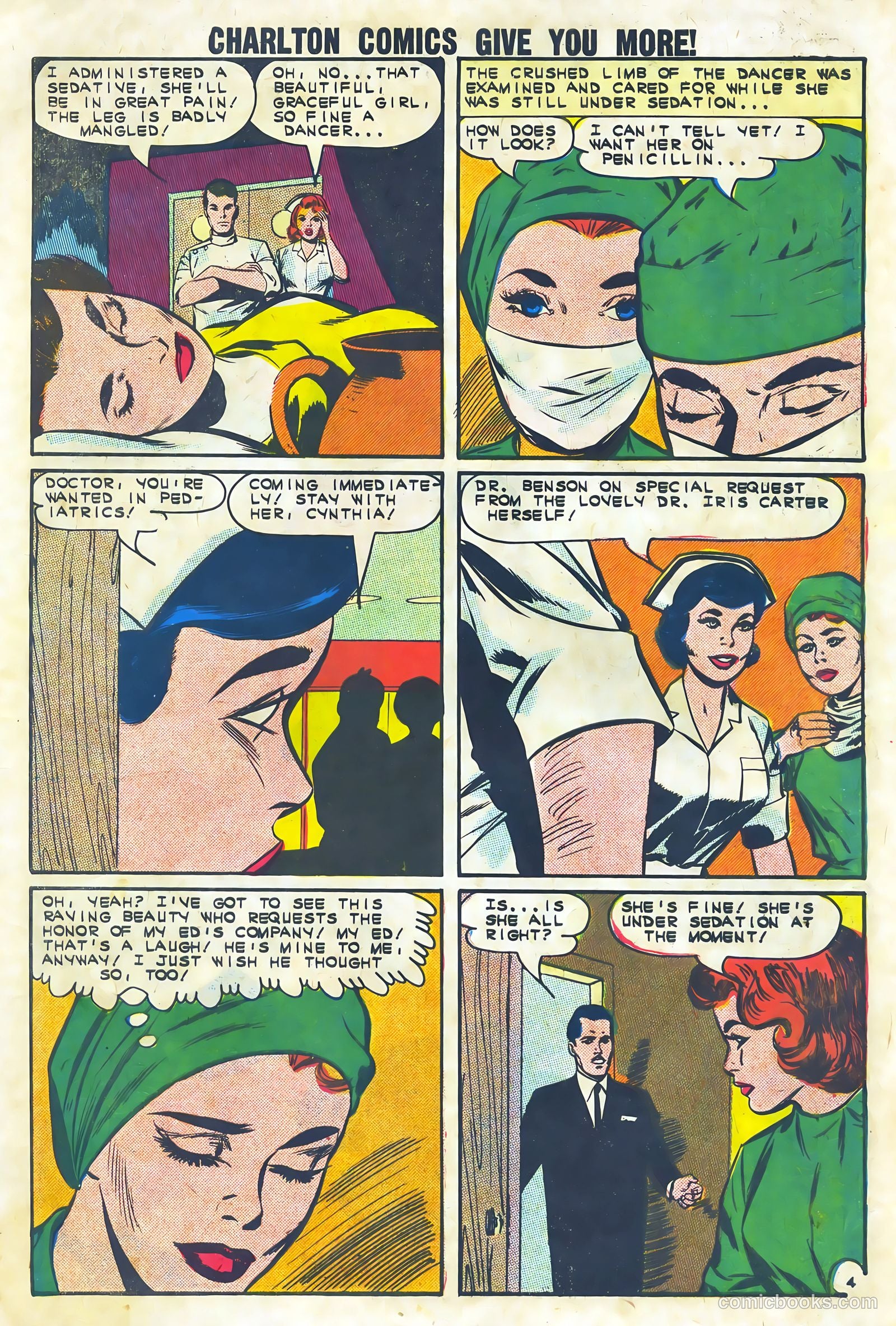 Cynthia Doyle, Nurse in Love #71 (1963) — page 7 of 37