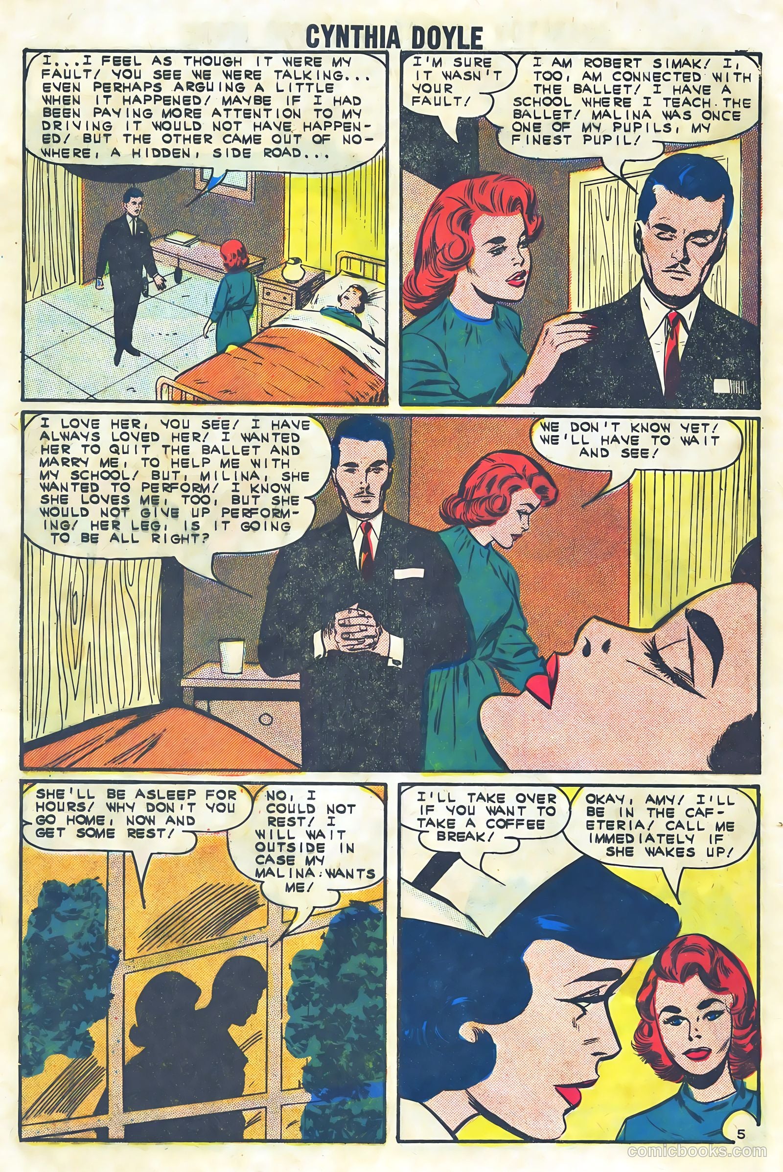 Cynthia Doyle, Nurse in Love #71 (1963) — page 8 of 37