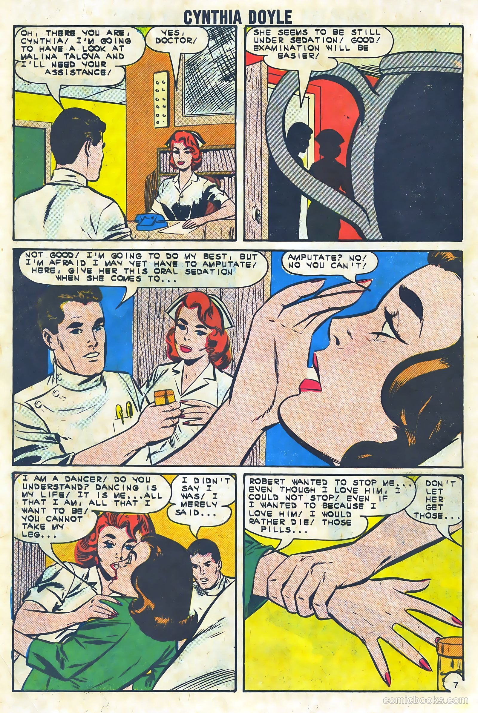 Cynthia Doyle, Nurse in Love #71 (1963) — page 10 of 37