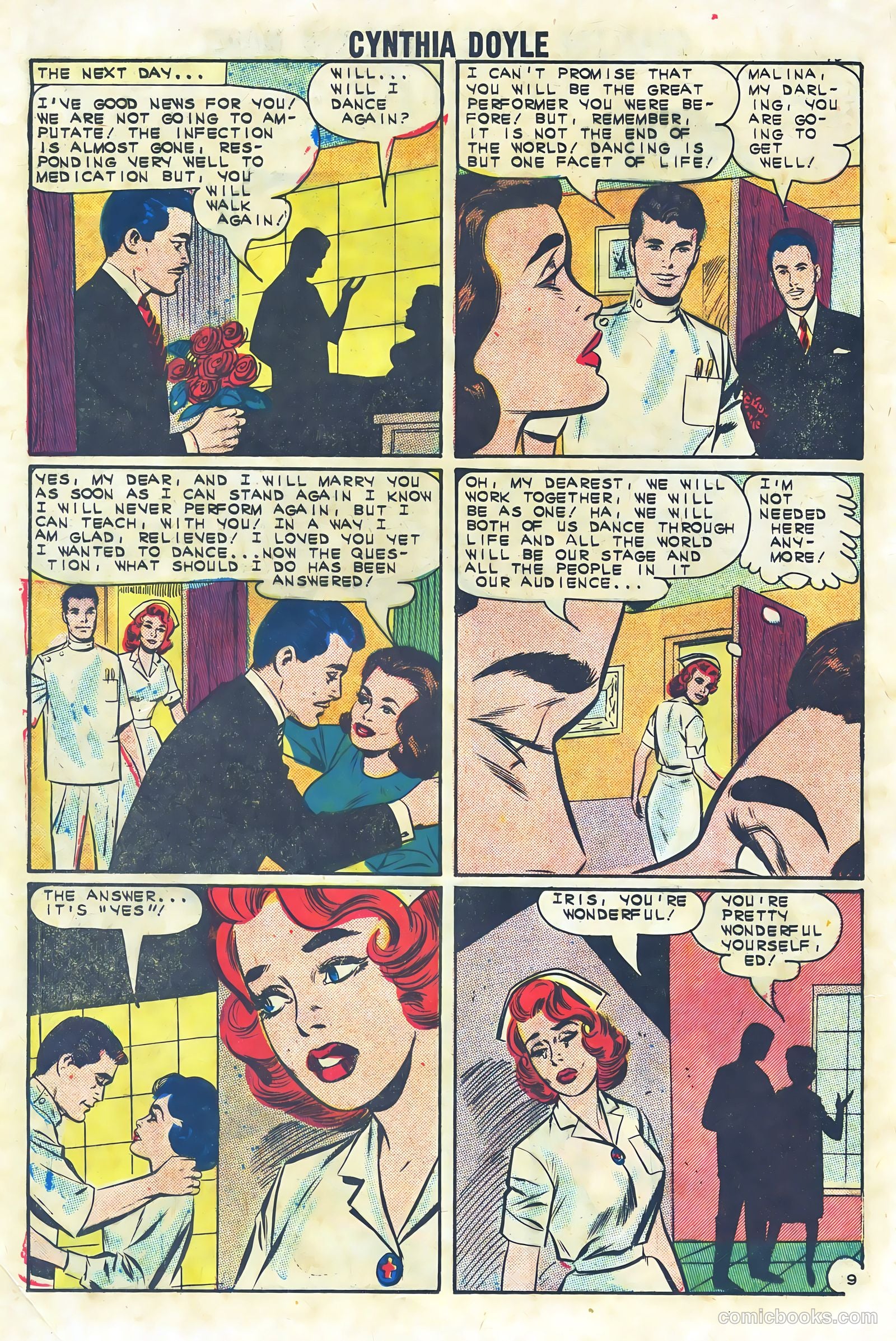 Cynthia Doyle, Nurse in Love #71 (1963) — page 12 of 37