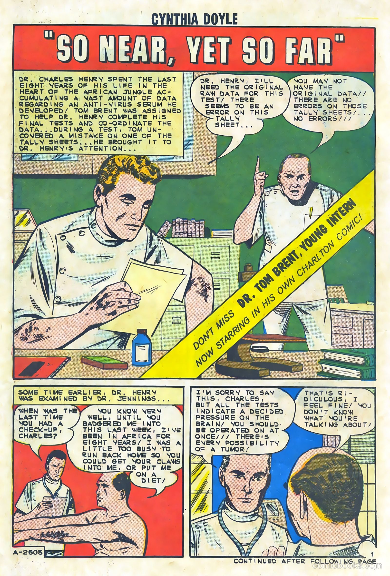 Cynthia Doyle, Nurse in Love #71 (1963) — page 14 of 37