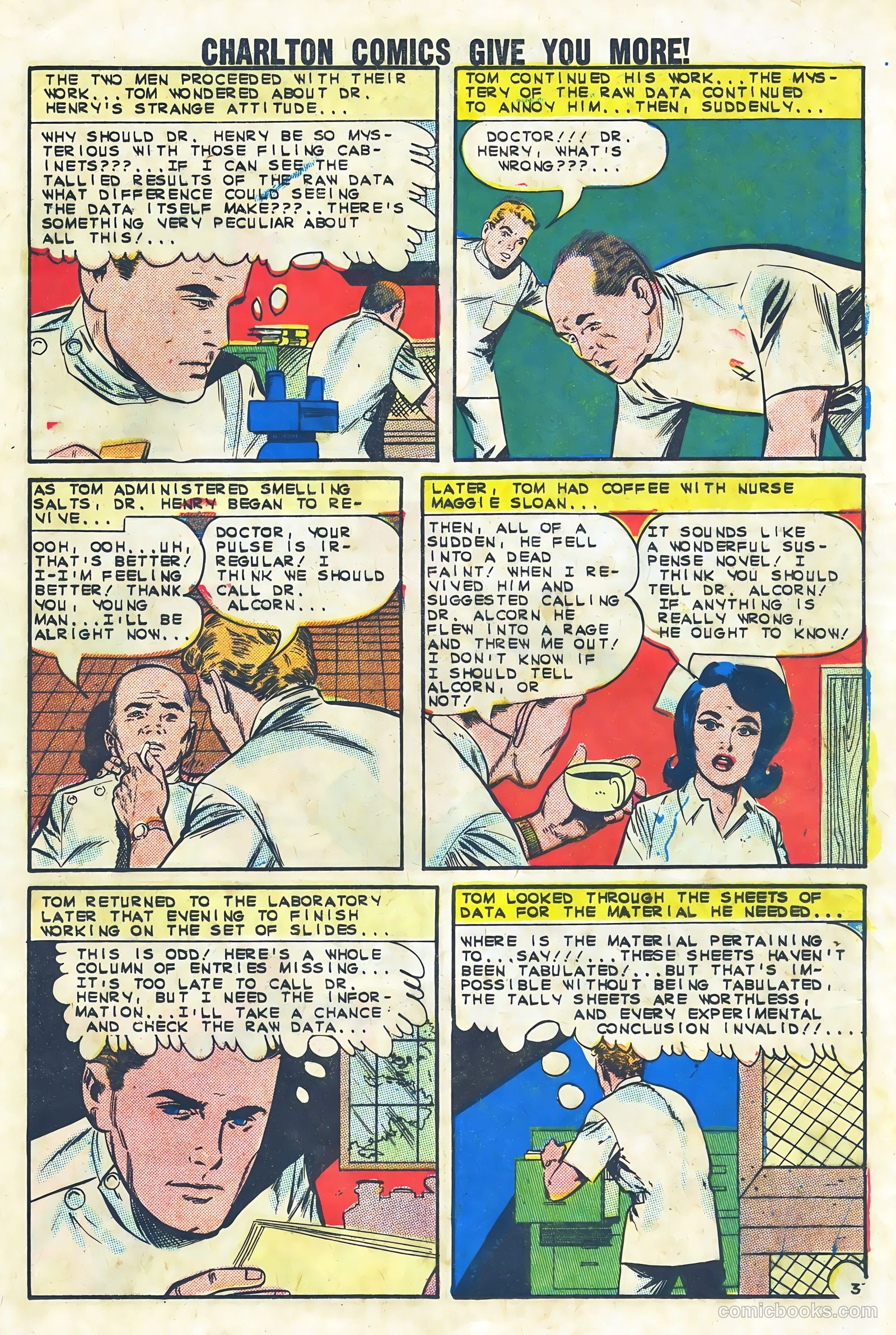 Cynthia Doyle, Nurse in Love #71 (1963) — page 17 of 37
