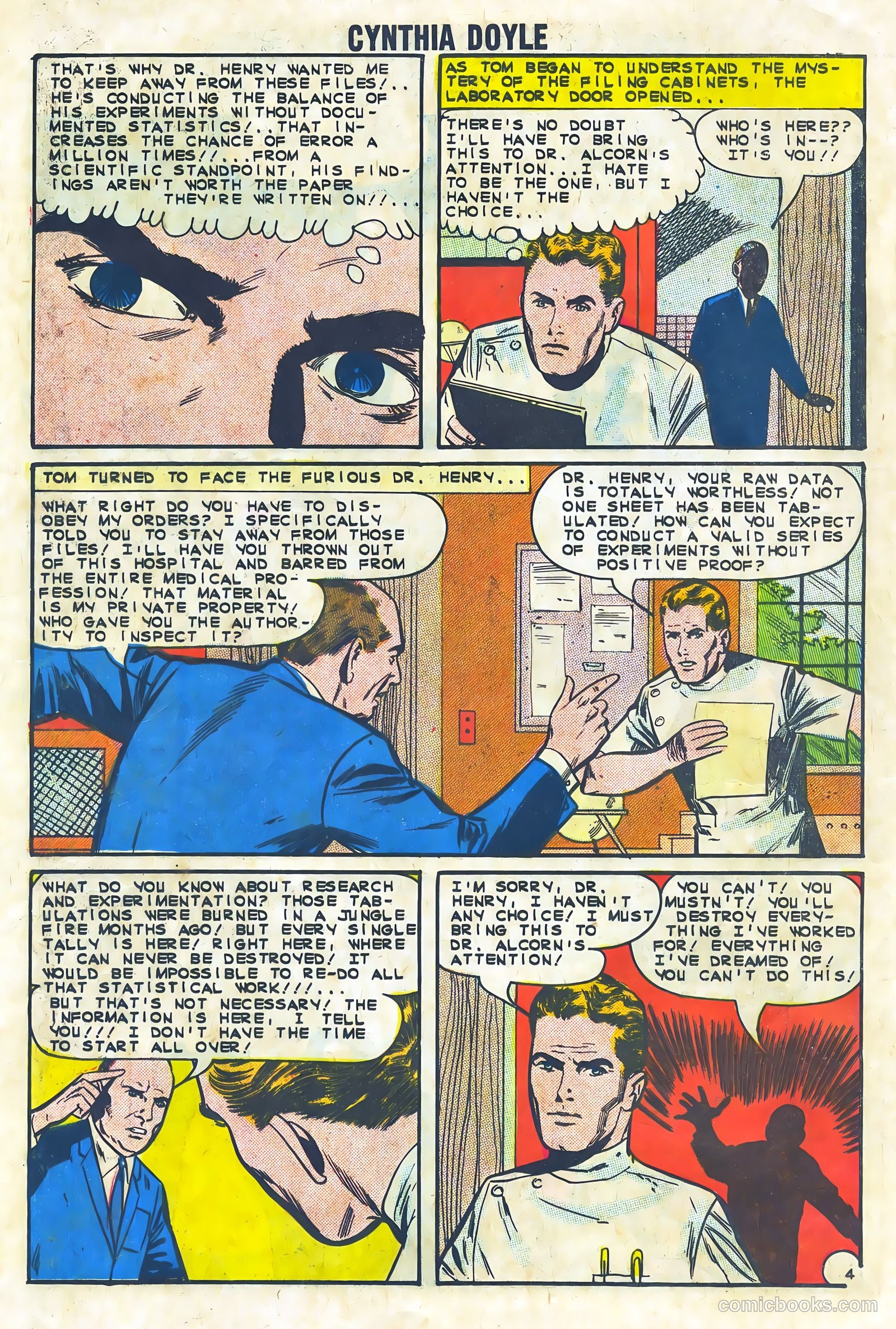 Cynthia Doyle, Nurse in Love #71 (1963) — page 18 of 37
