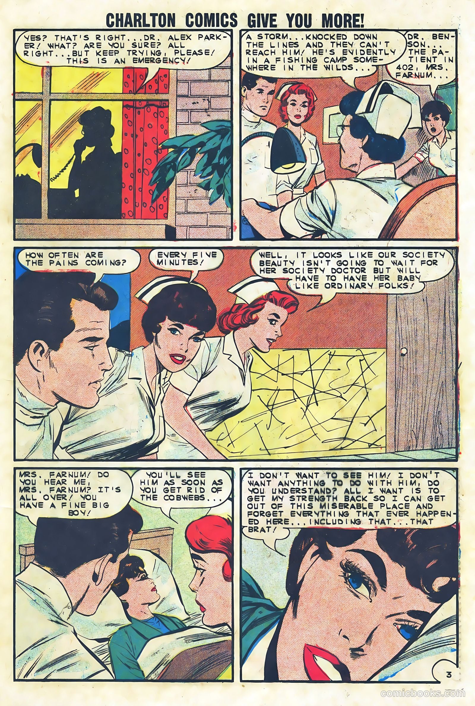 Cynthia Doyle, Nurse in Love #71 (1963) — page 25 of 37