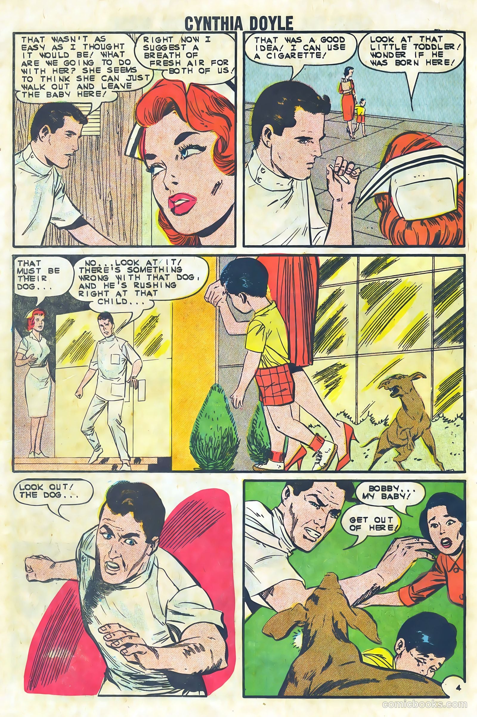 Cynthia Doyle, Nurse in Love #71 (1963) — page 26 of 37