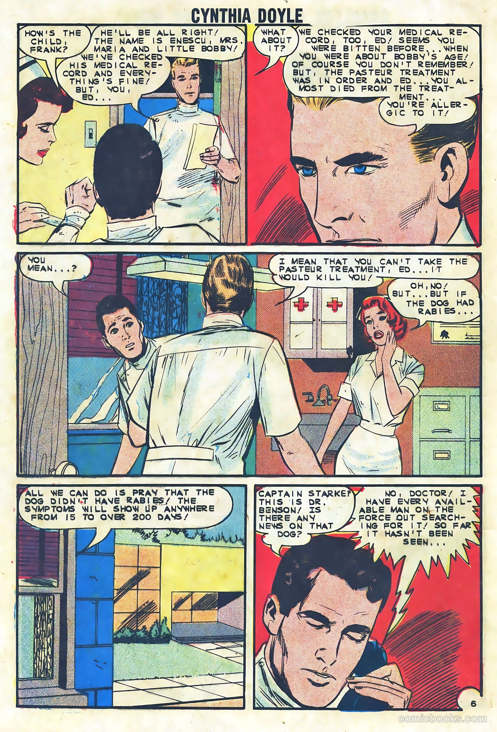 Cynthia Doyle, Nurse in Love #71 (1963) — page 28 of 37