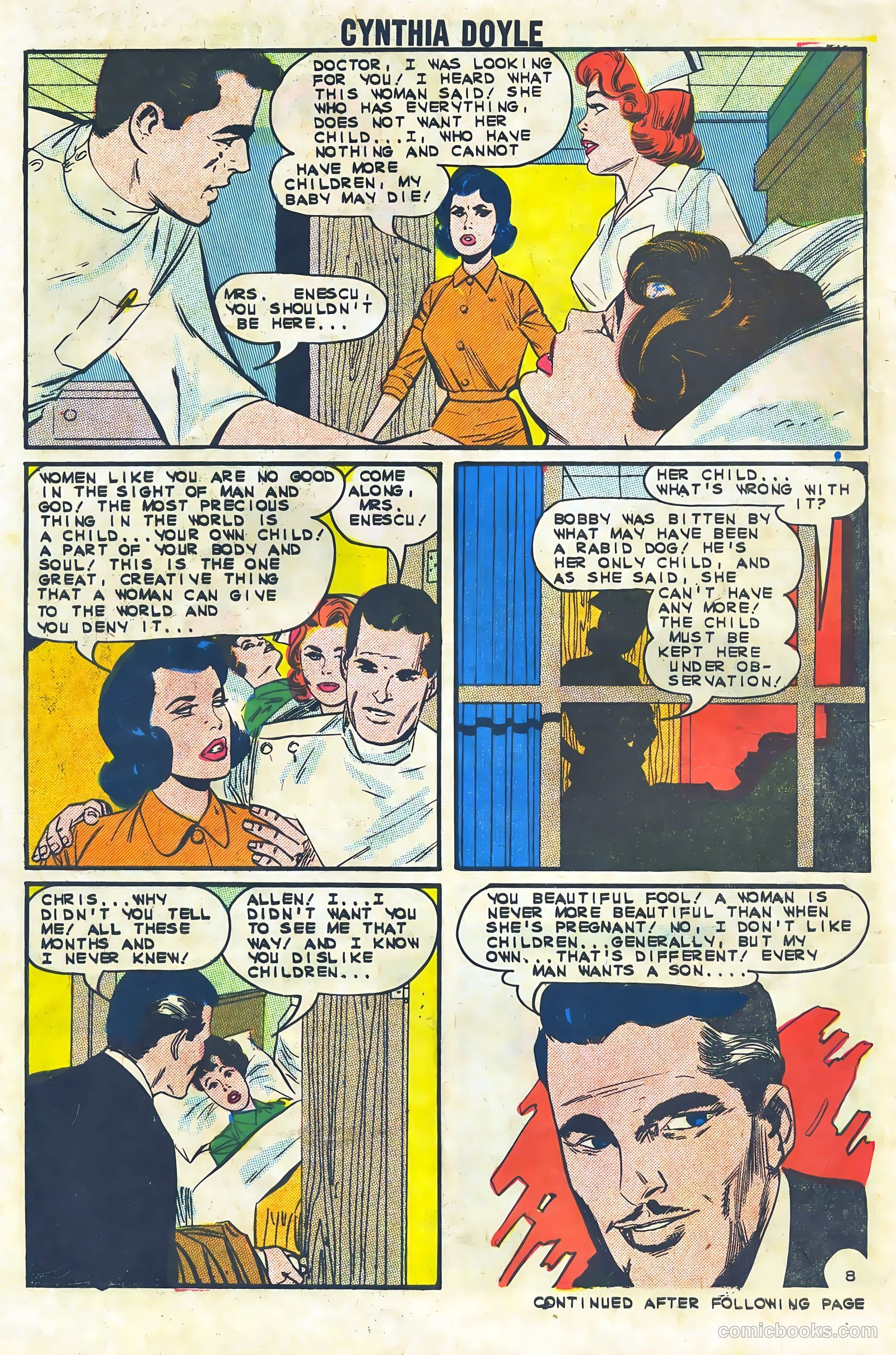 Cynthia Doyle, Nurse in Love #71 (1963) — page 30 of 37