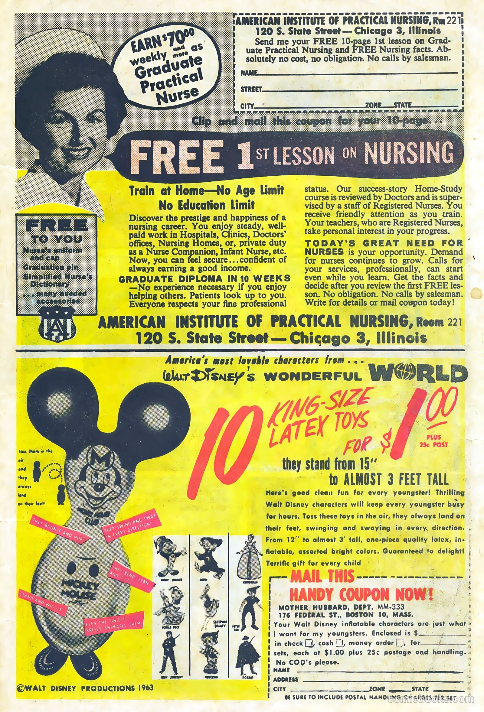 Cynthia Doyle, Nurse in Love #71 (1963) — page 31 of 37