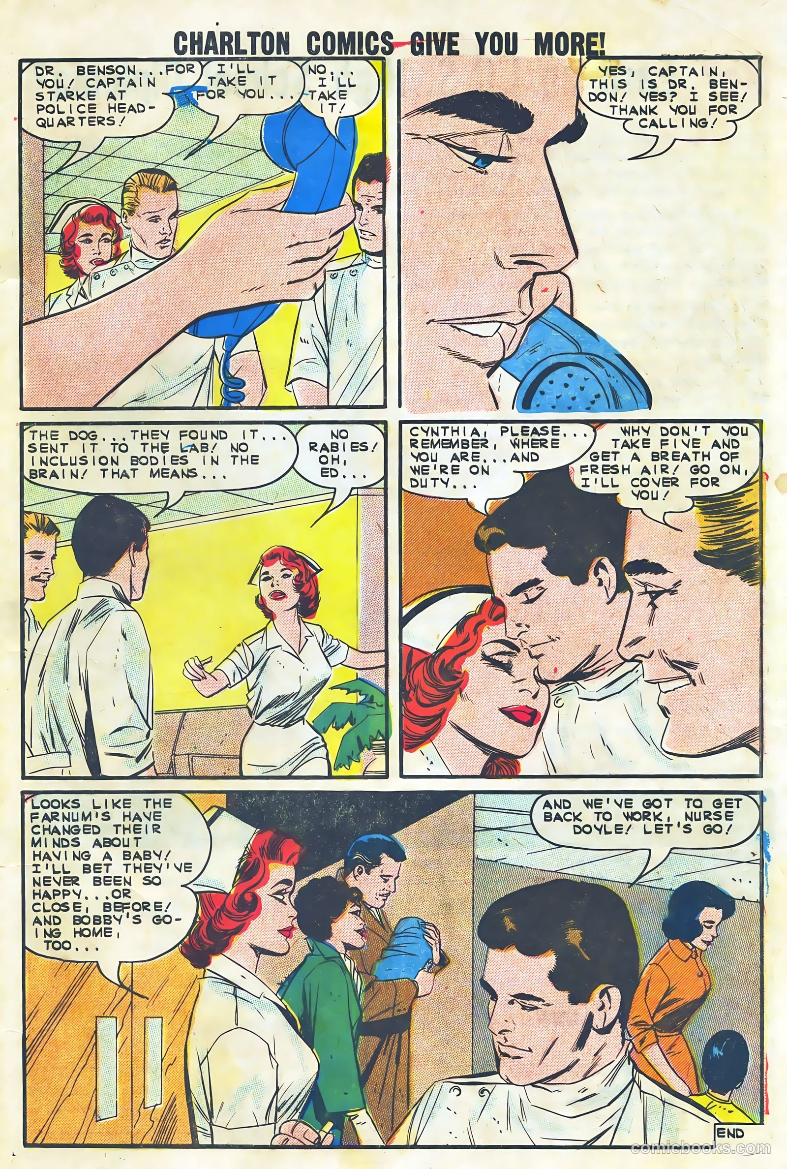 Cynthia Doyle, Nurse in Love #71 (1963) — page 33 of 37