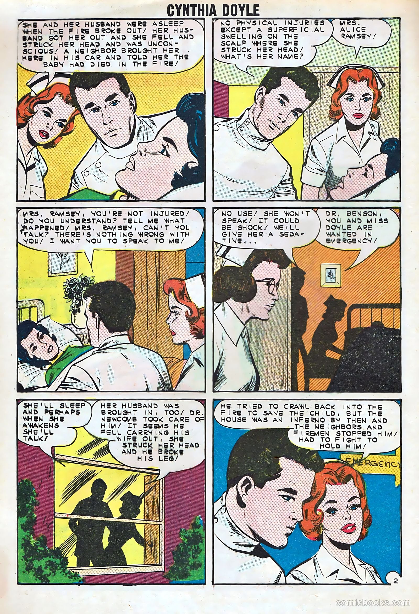 Cynthia Doyle, Nurse in Love #72 (1963) — page 4 of 37