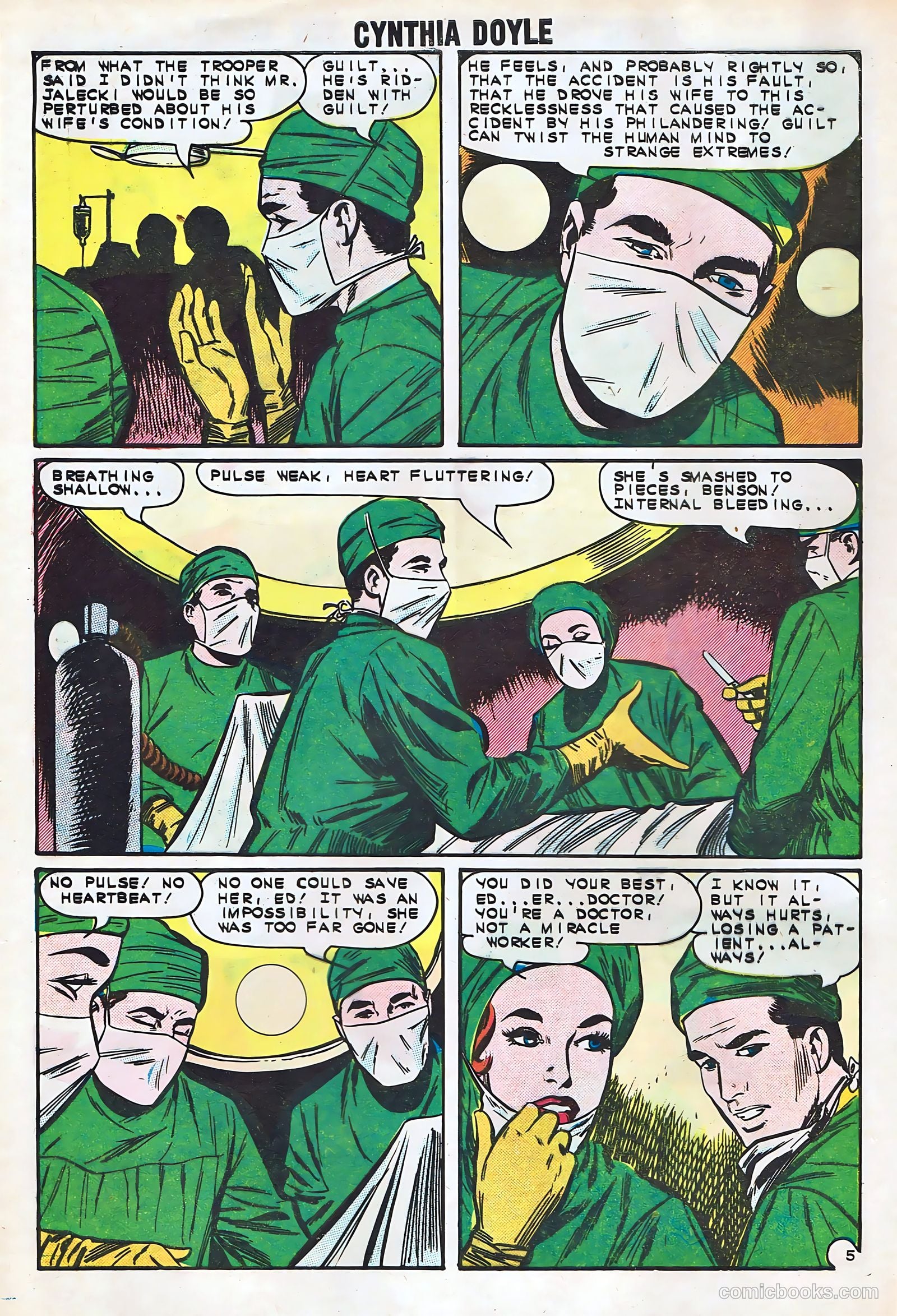 Cynthia Doyle, Nurse in Love #72 (1963) — page 8 of 37