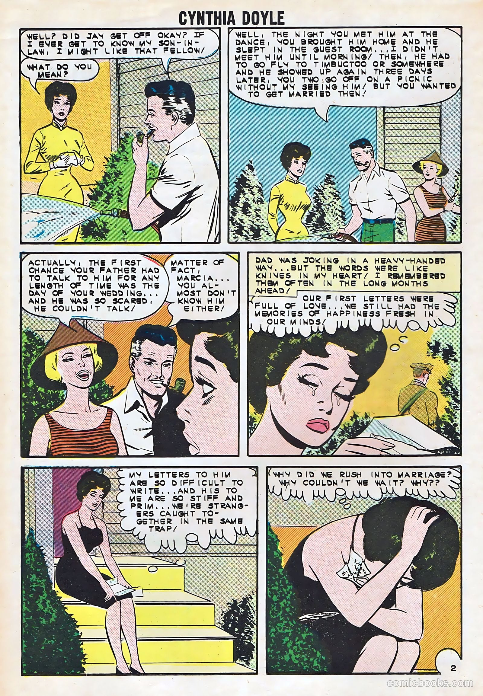 Cynthia Doyle, Nurse in Love #72 (1963) — page 16 of 37