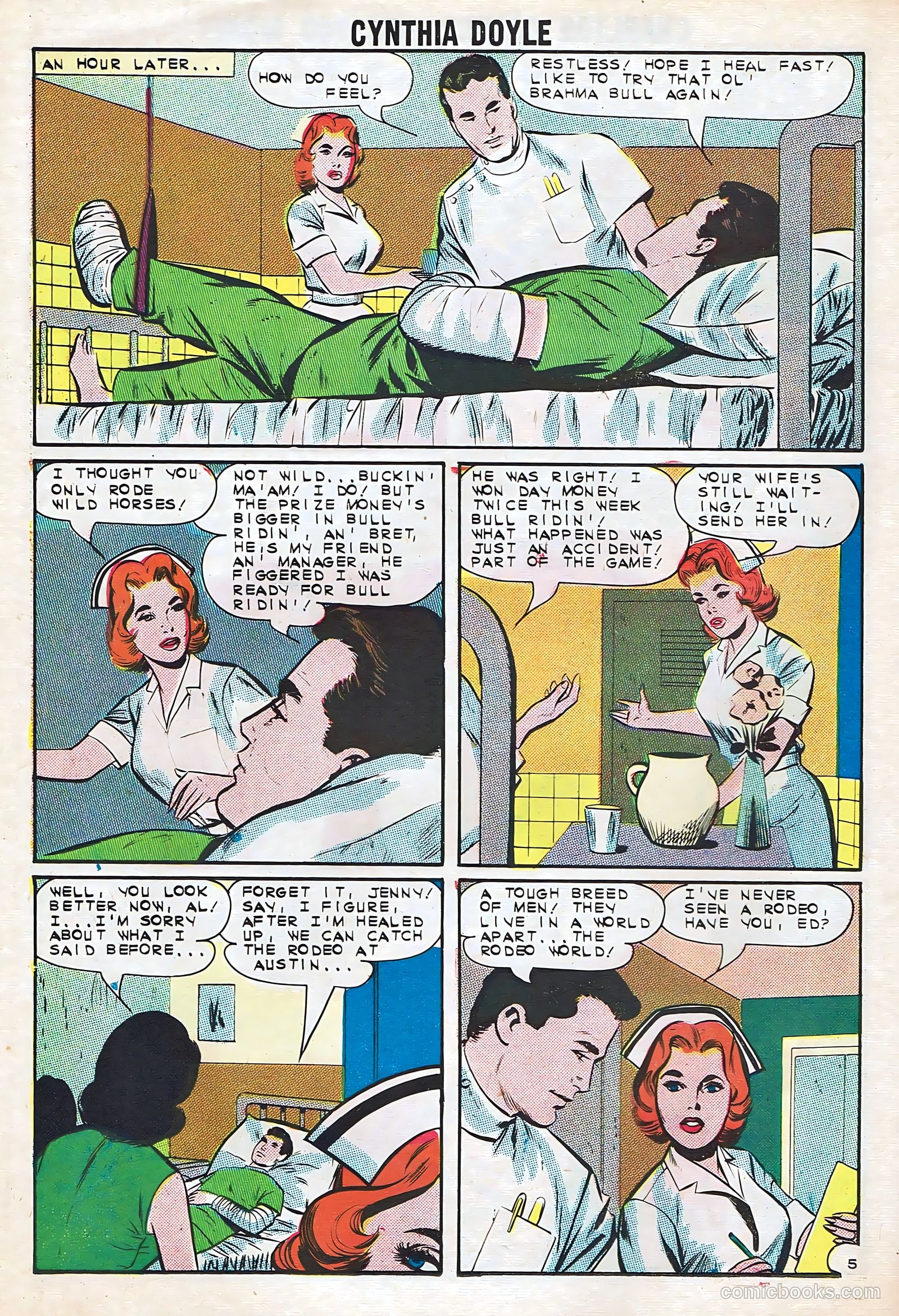 Cynthia Doyle, Nurse in Love #72 (1963) — page 26 of 37